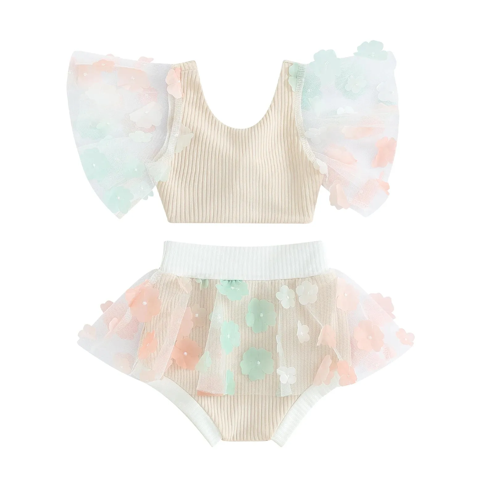 2 Flutter Swimsuit
