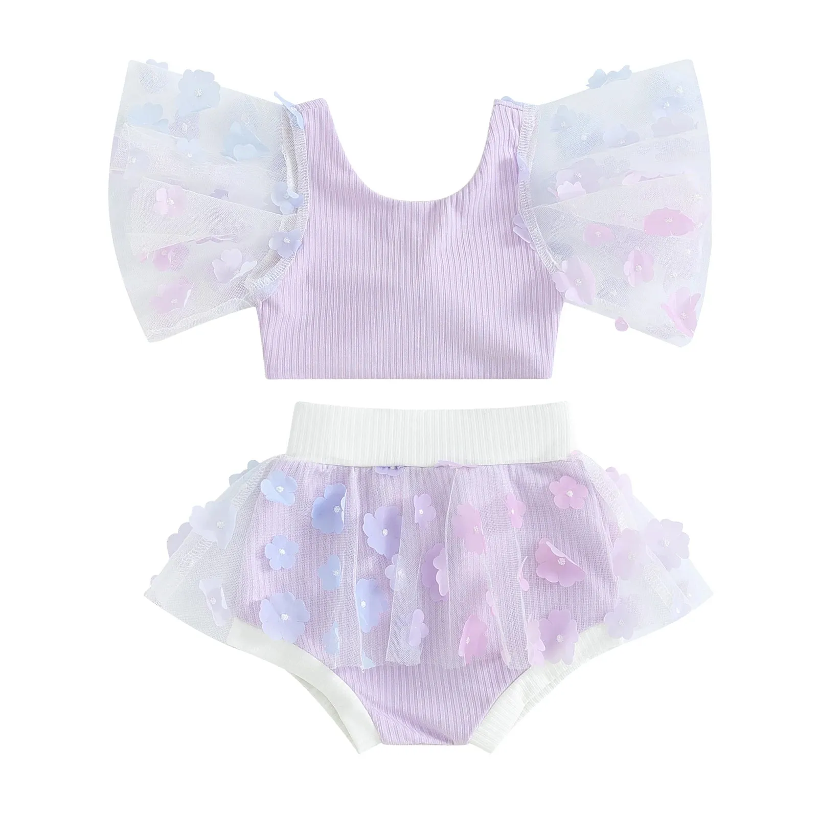 2 Flutter Swimsuit
