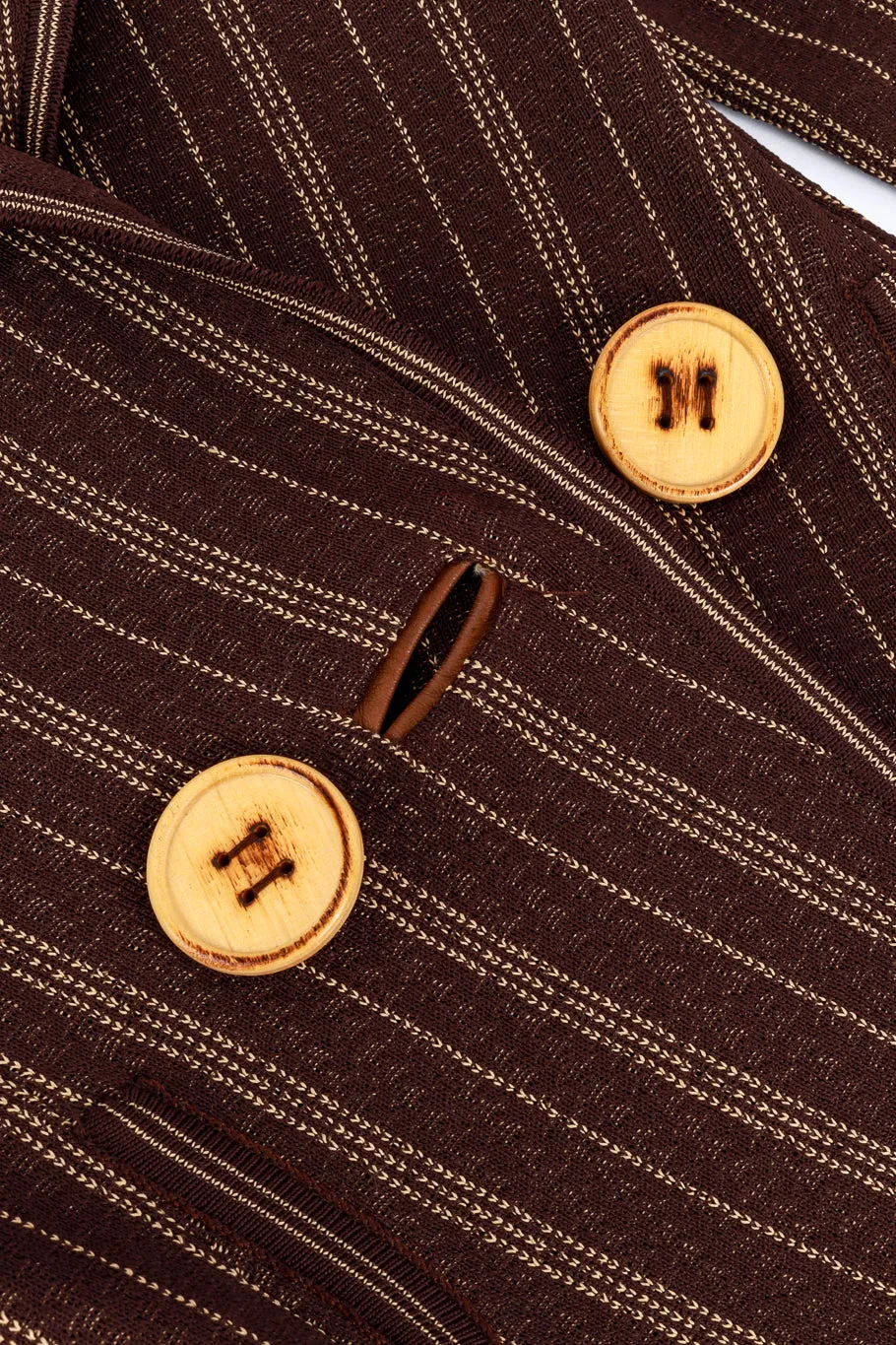 3-Piece Pinstripe Skirt Suit