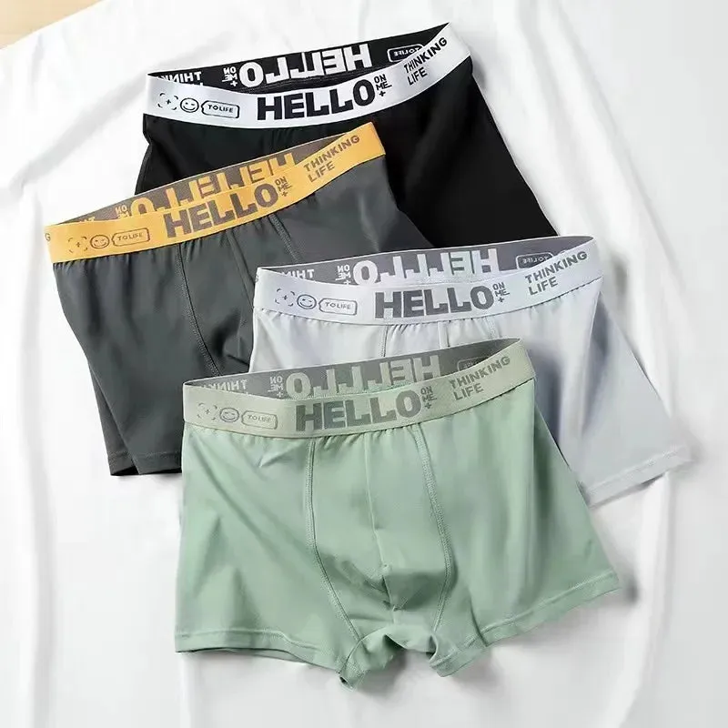 4-Pack Men's Cotton Boxer Shorts Underwear