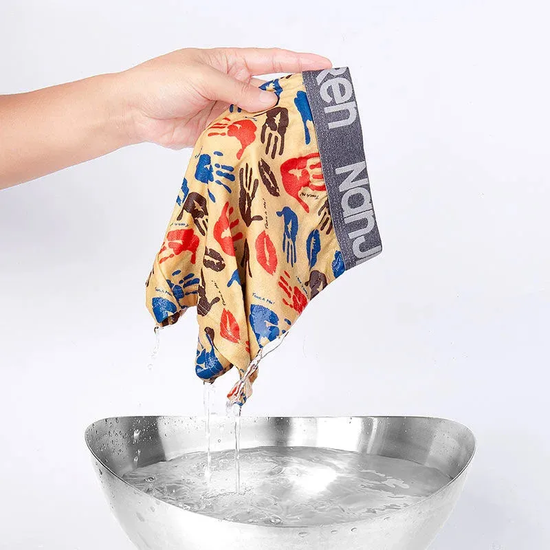 4-Pack Men's Cotton Boxer Shorts Underwear