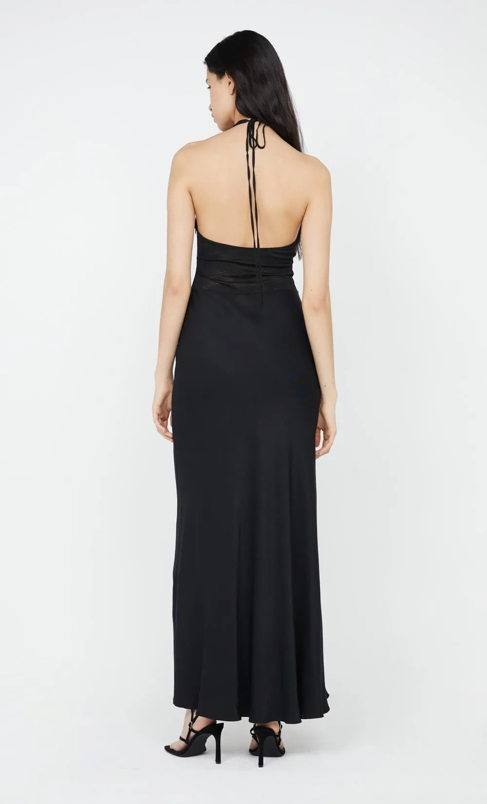 AKARI HALTER DRESS