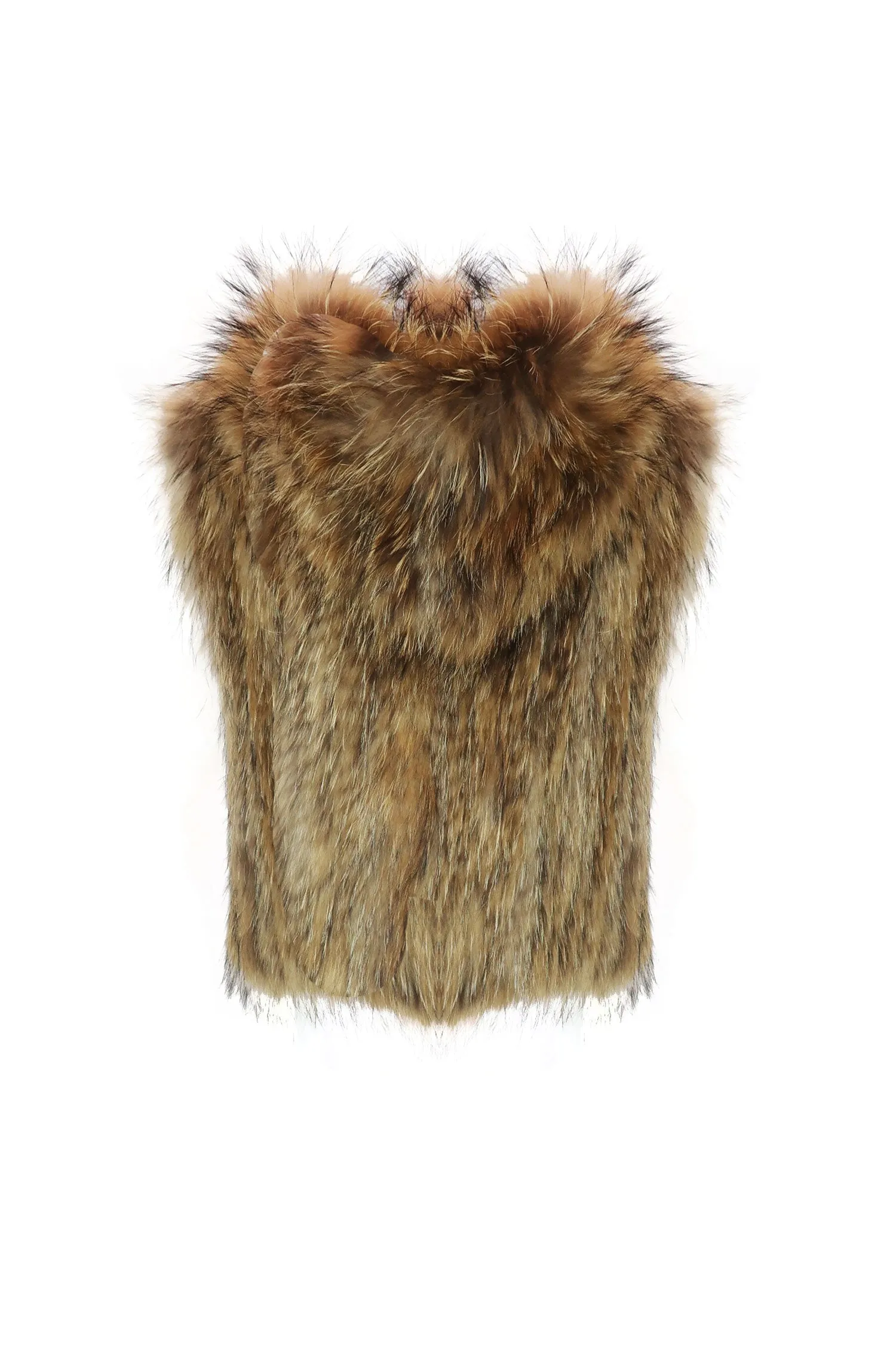 Alba Hooded Vest in Natural