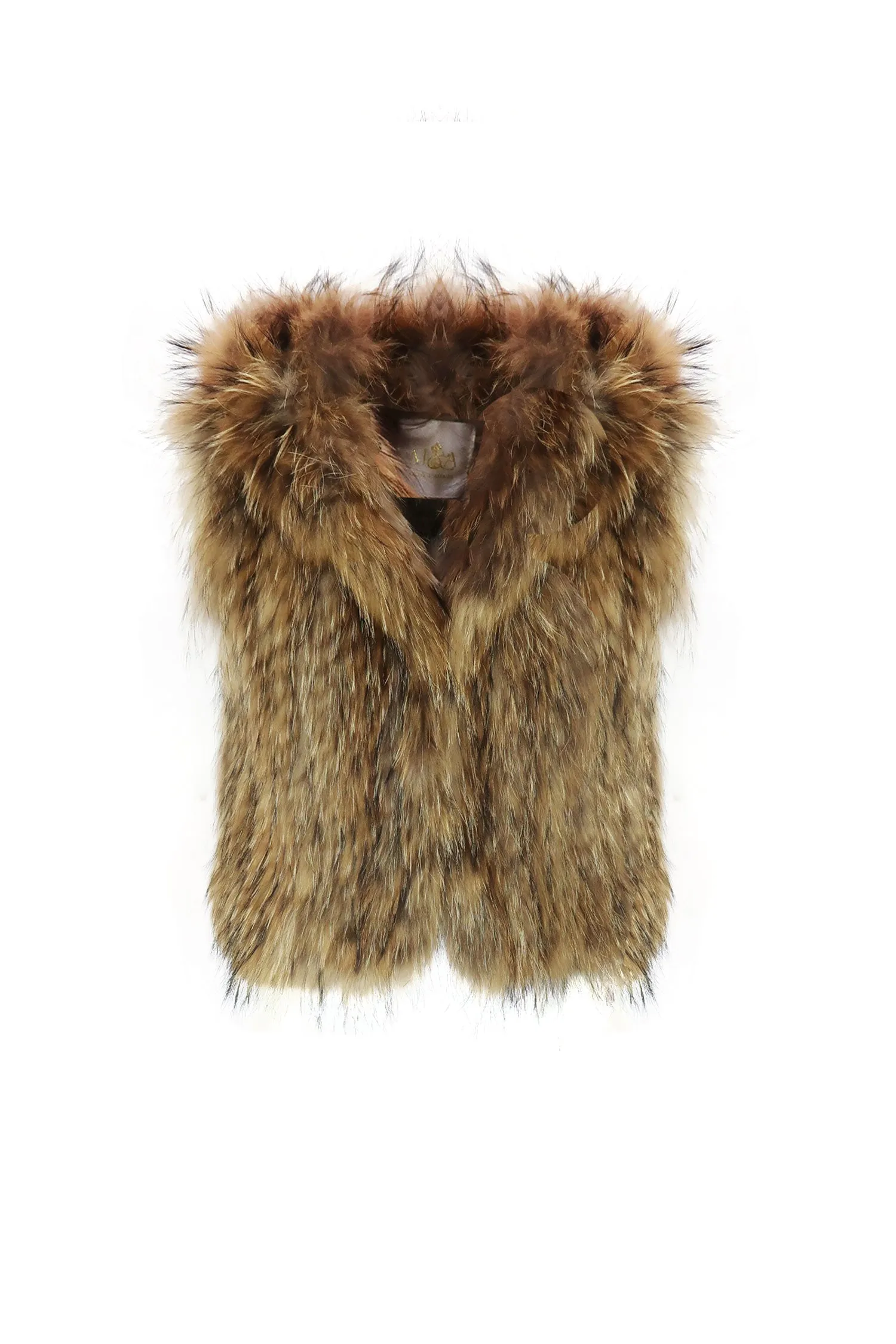 Alba Hooded Vest in Natural