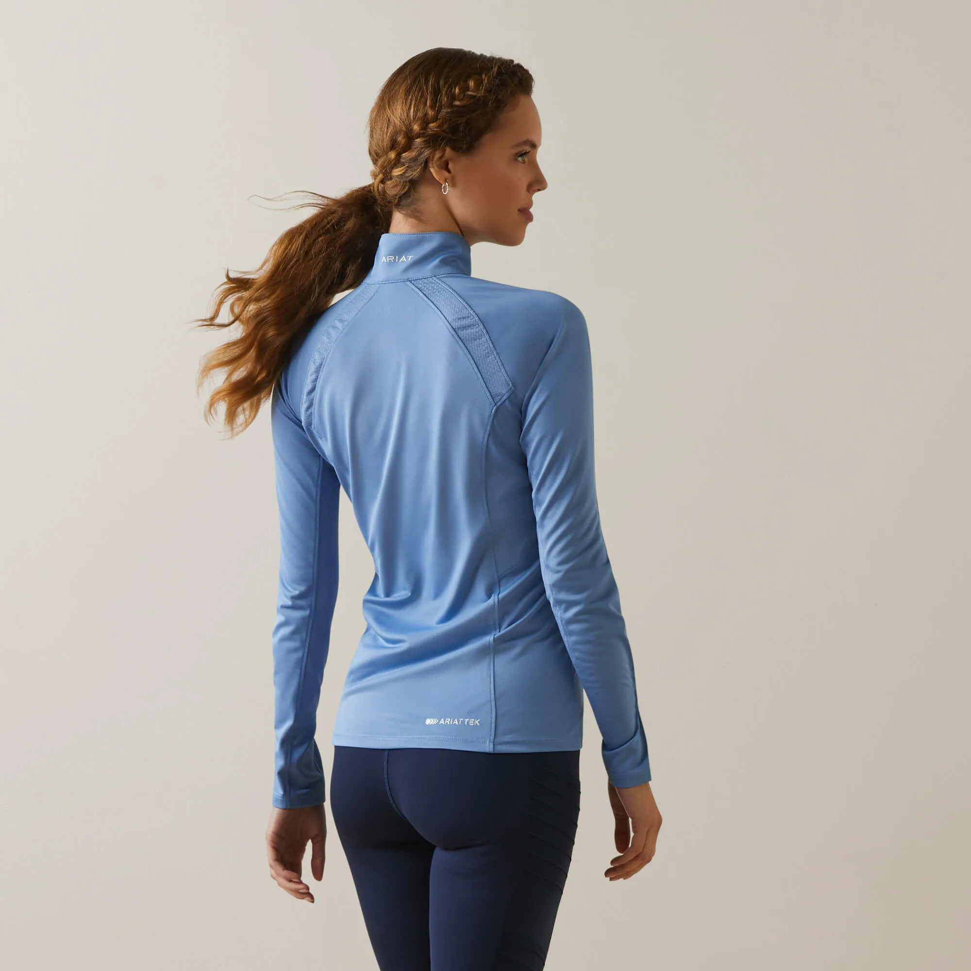Ariat Sunstopper 2.0 1/4 Zip Ladies Ashleigh Blue