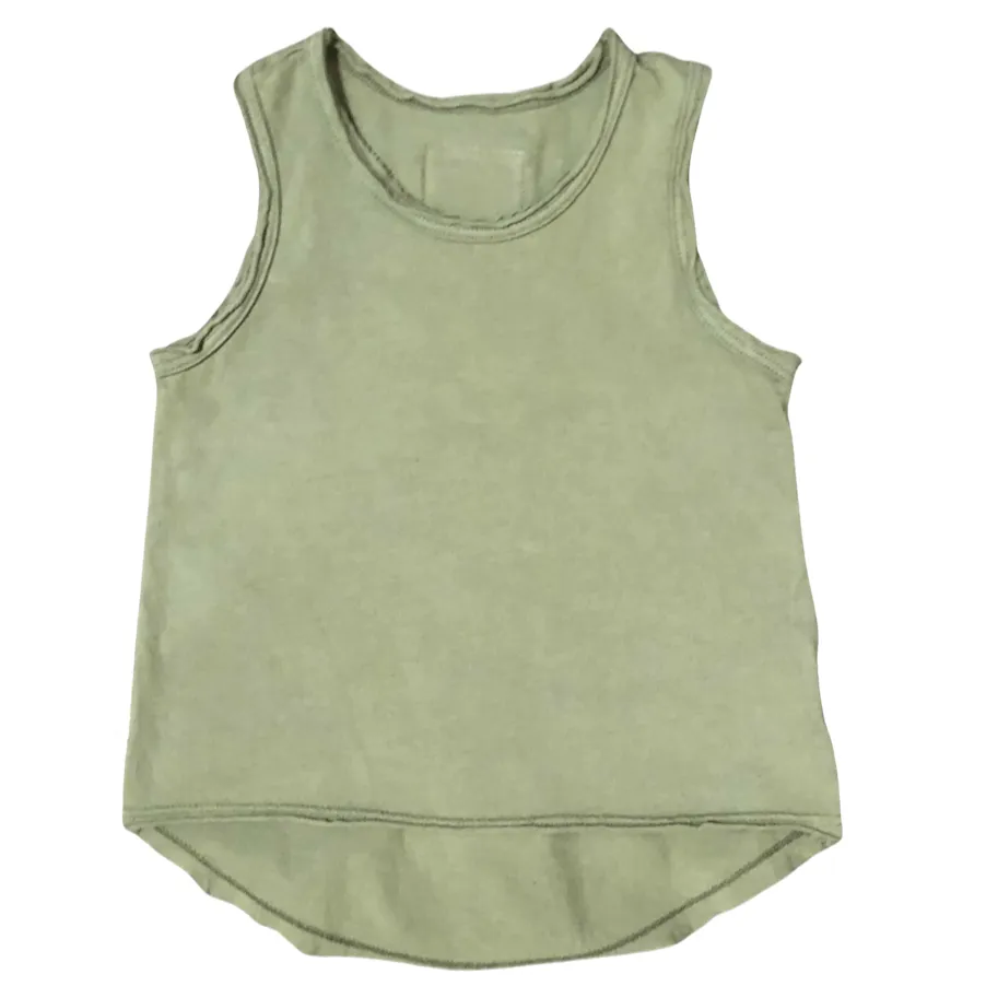 Asher Baby Tank Top Olive