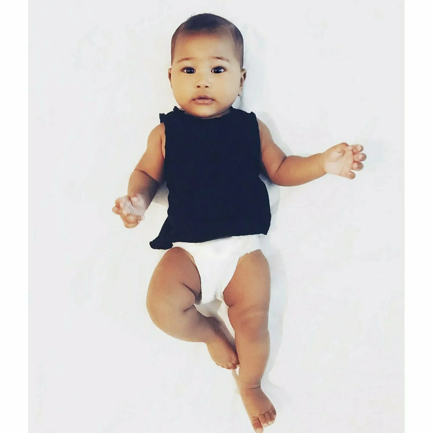 Asher Baby Tank Top Olive