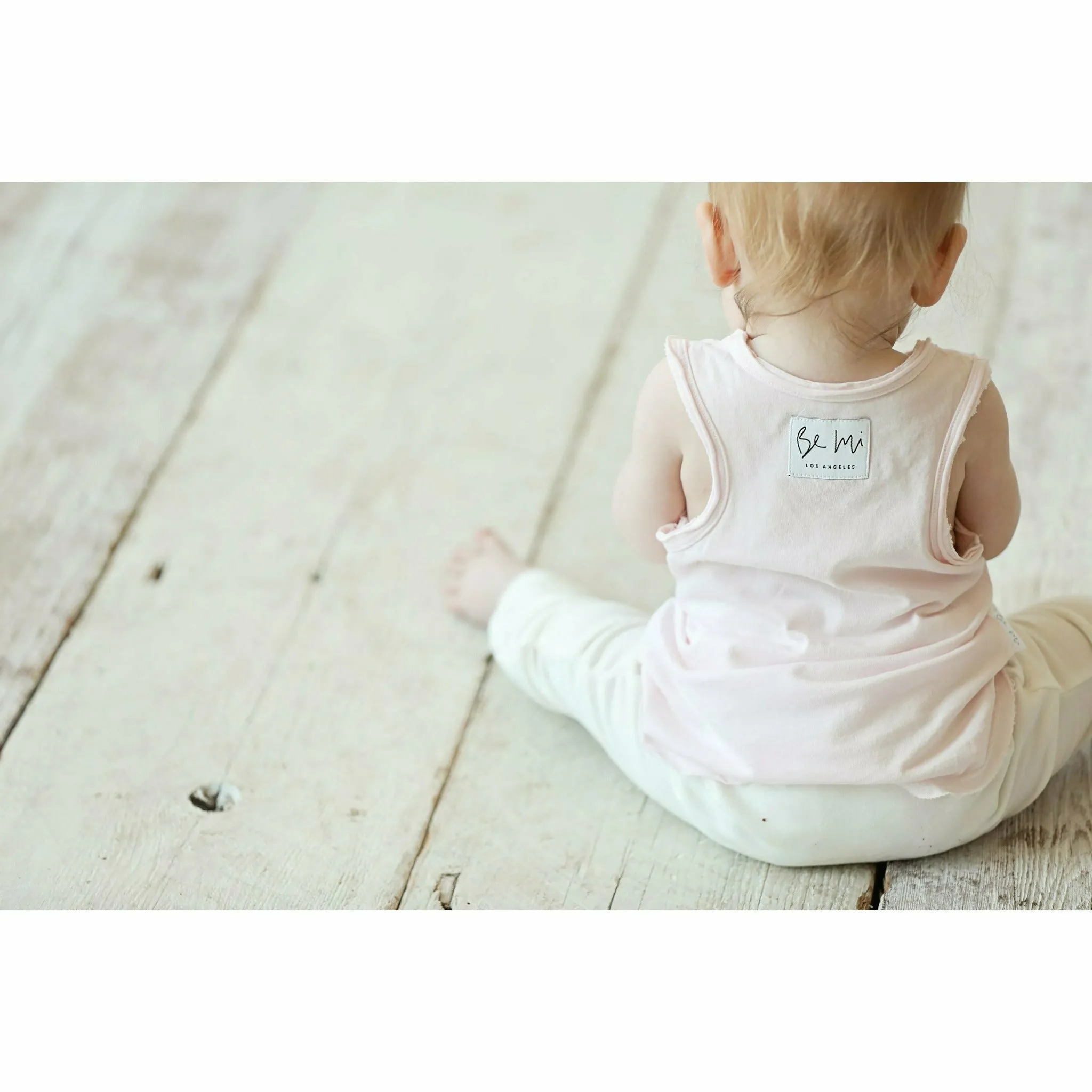 Asher Baby Tank Top White