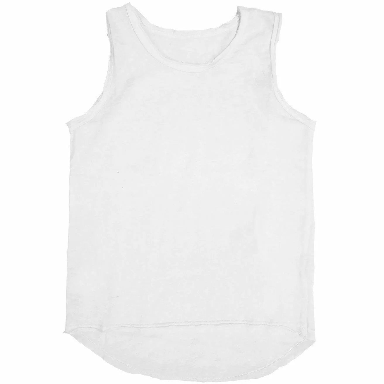 Asher Baby Tank Top White