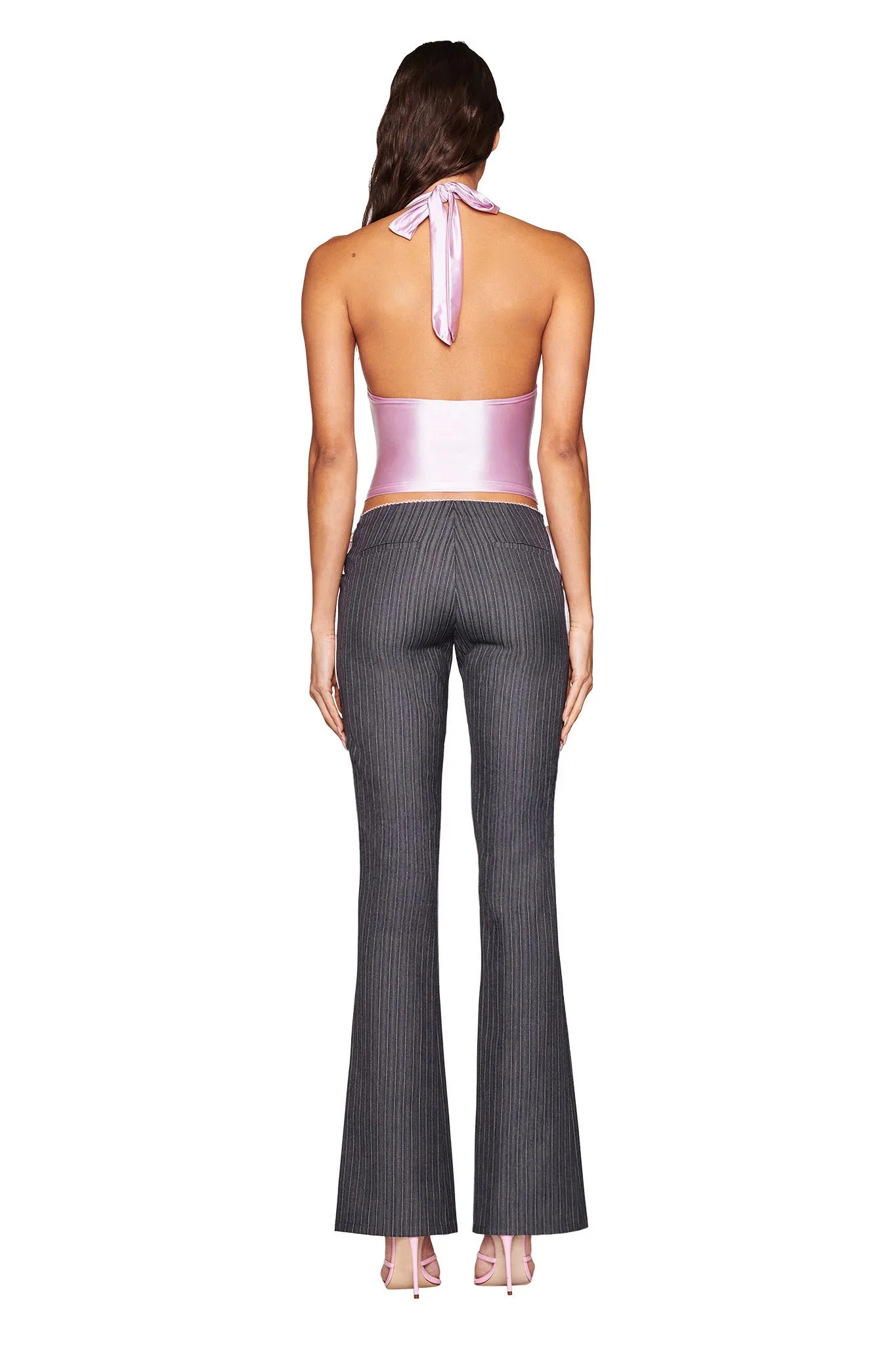 AURELIA HALTER TOP - PINK
