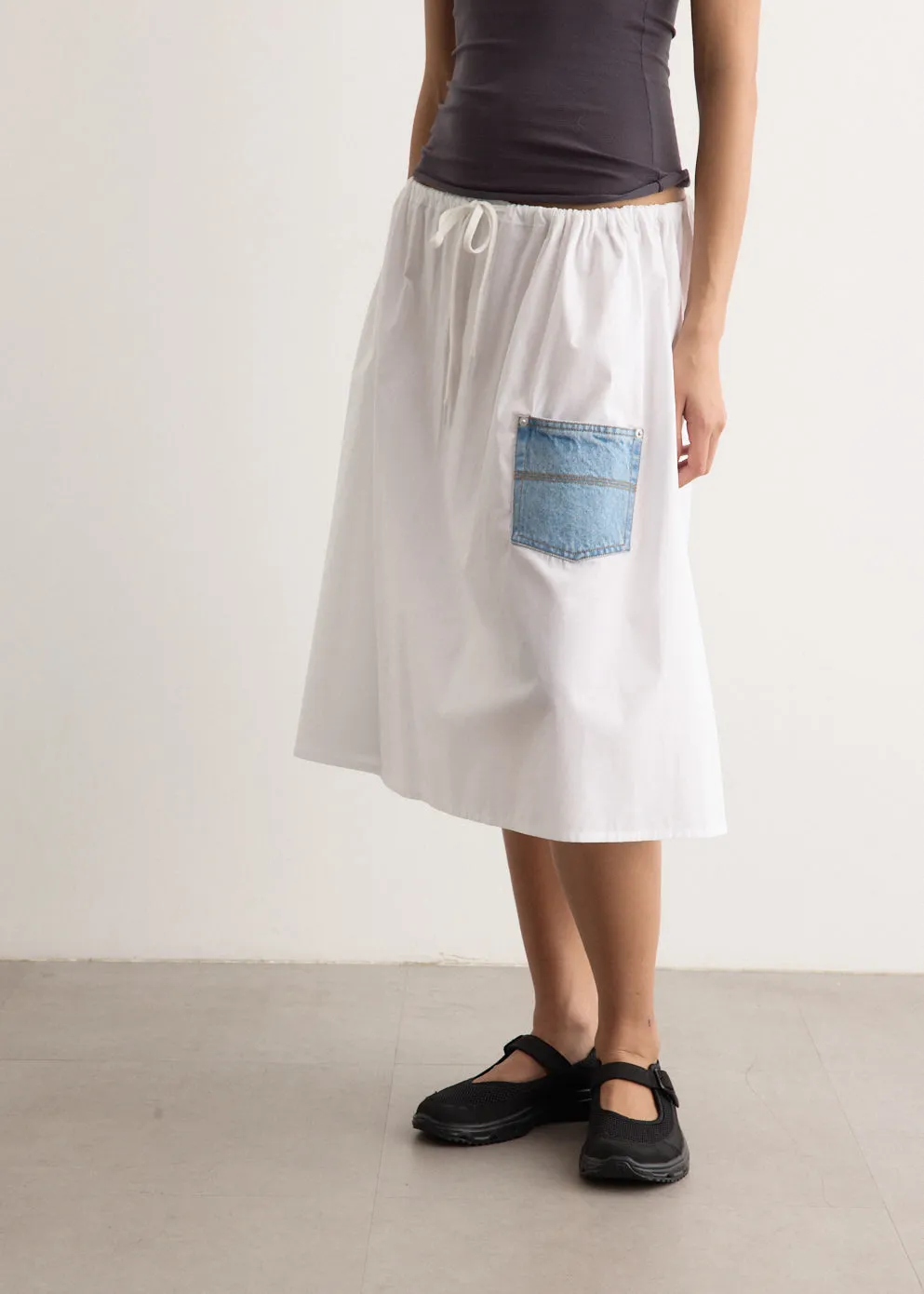 Baggy Midi Skirt
