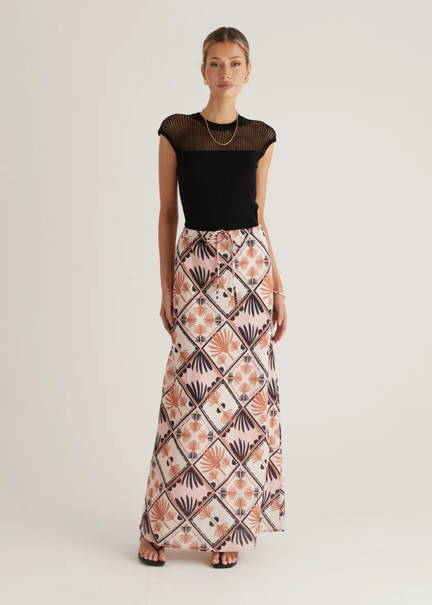 Barela Maxi Skirt - Palm Springs