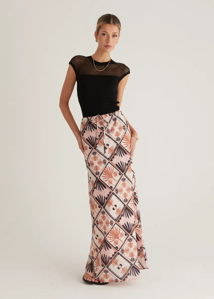 Barela Maxi Skirt - Palm Springs