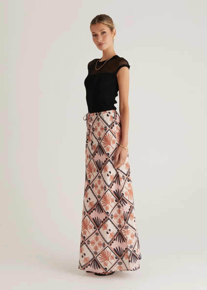 Barela Maxi Skirt - Palm Springs