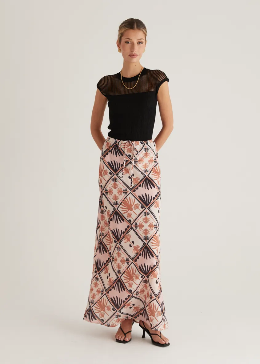 Barela Maxi Skirt - Palm Springs