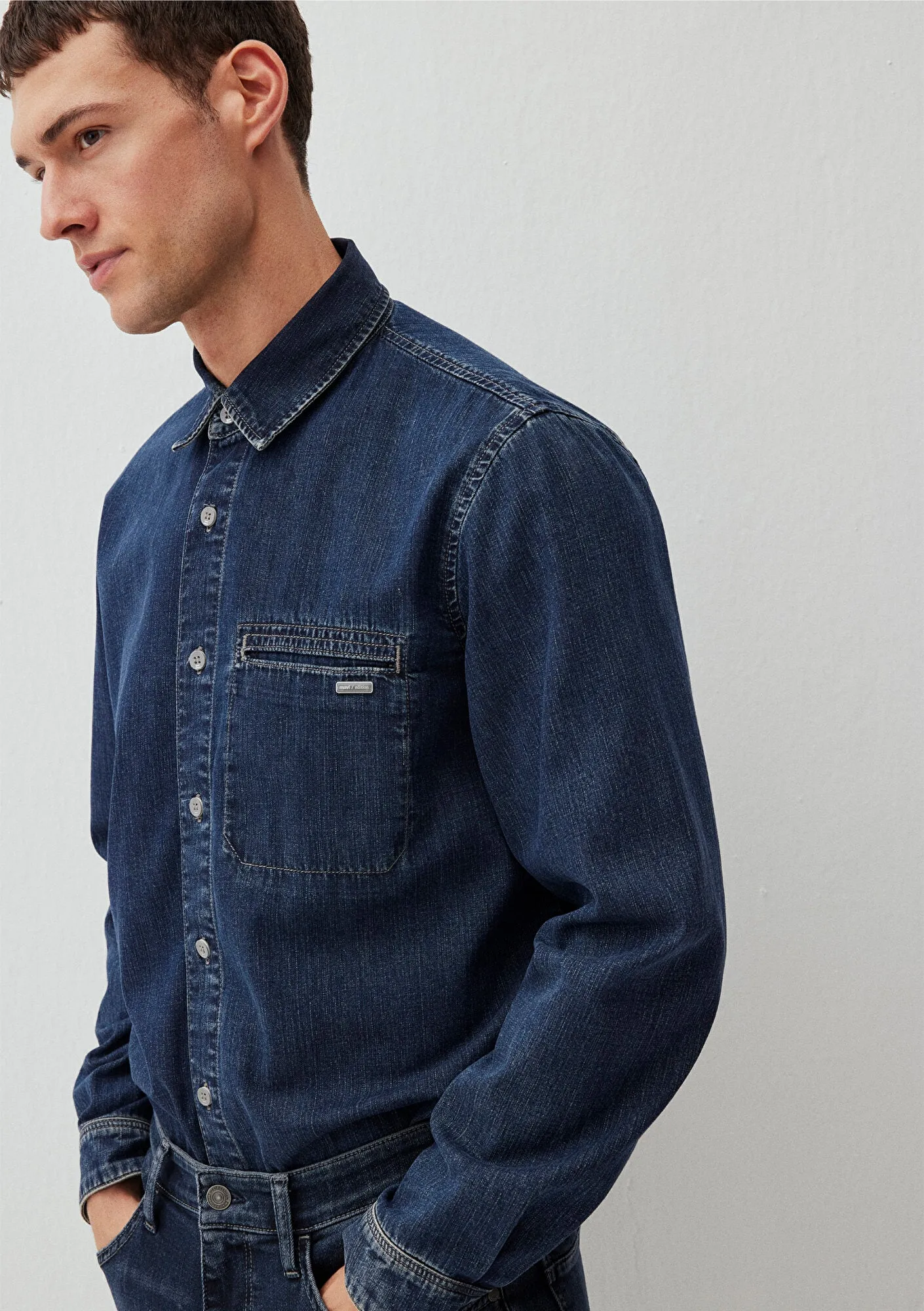 Barry Deep Ocean Mavi Edition Jean Shirt