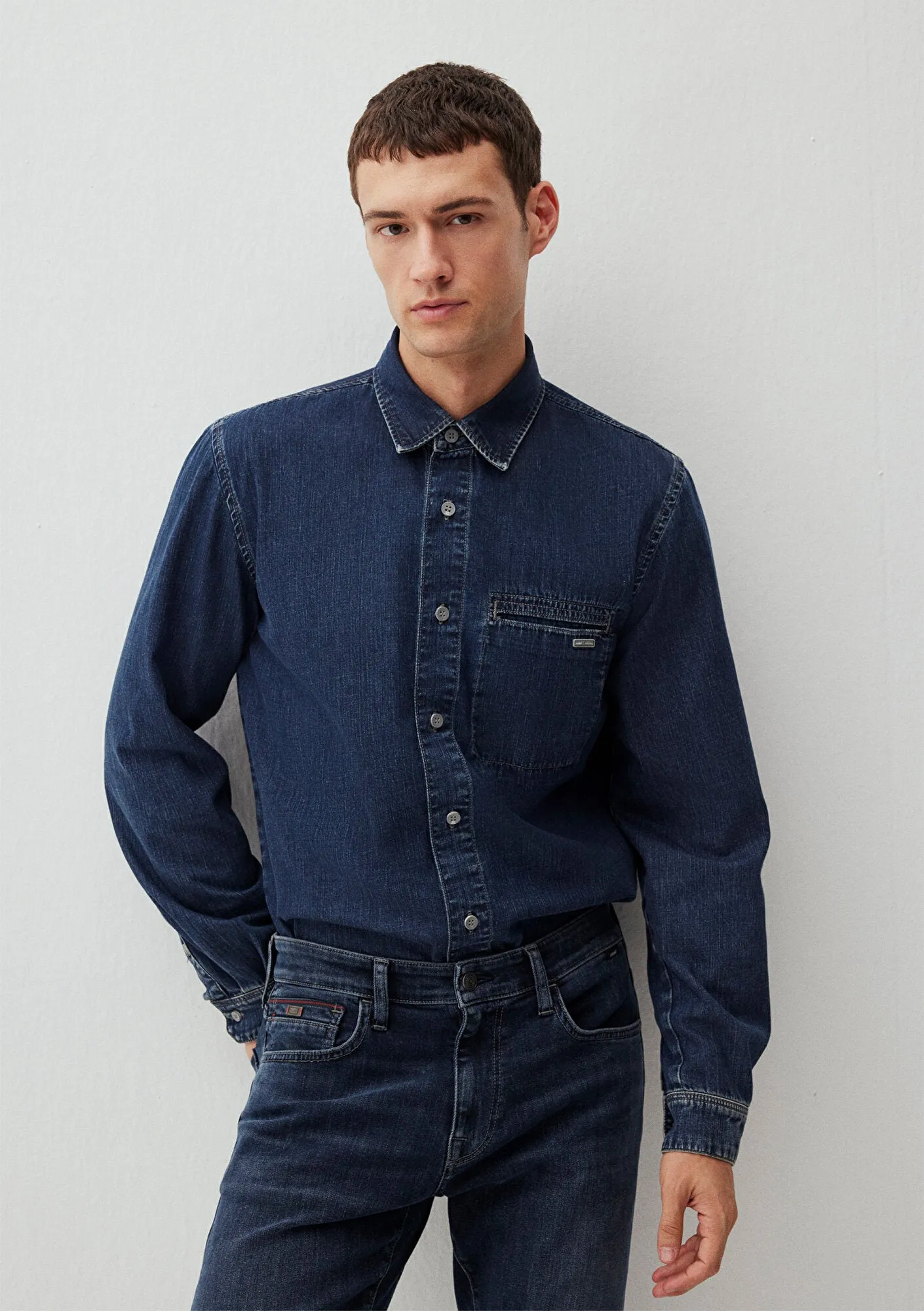 Barry Deep Ocean Mavi Edition Jean Shirt