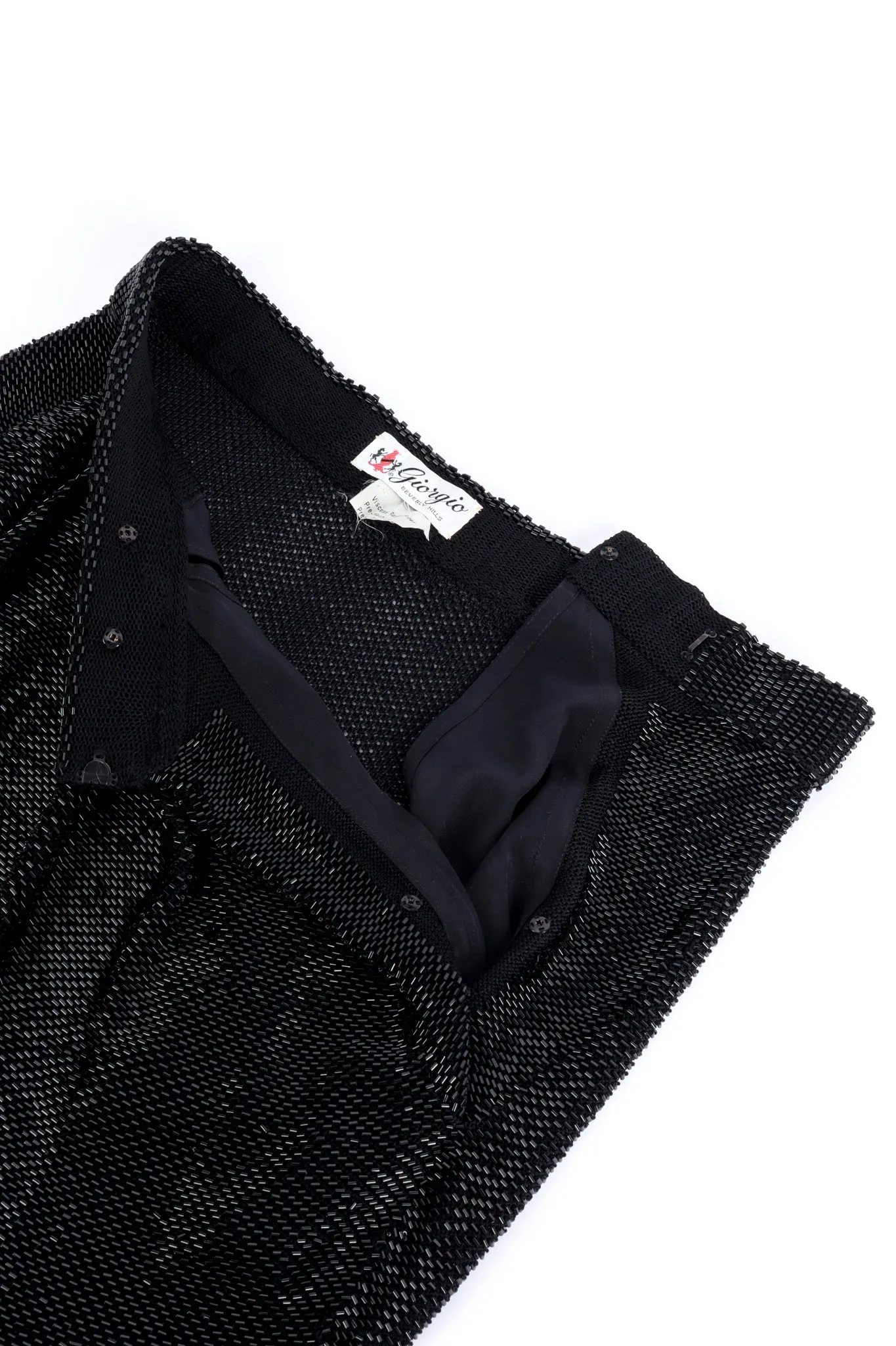 Beaded Knit Jacket, Tank & Skirt Set