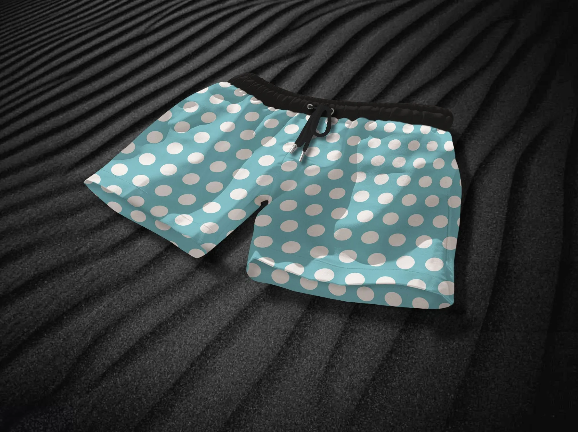 Big Sur Teal Swim Shorts