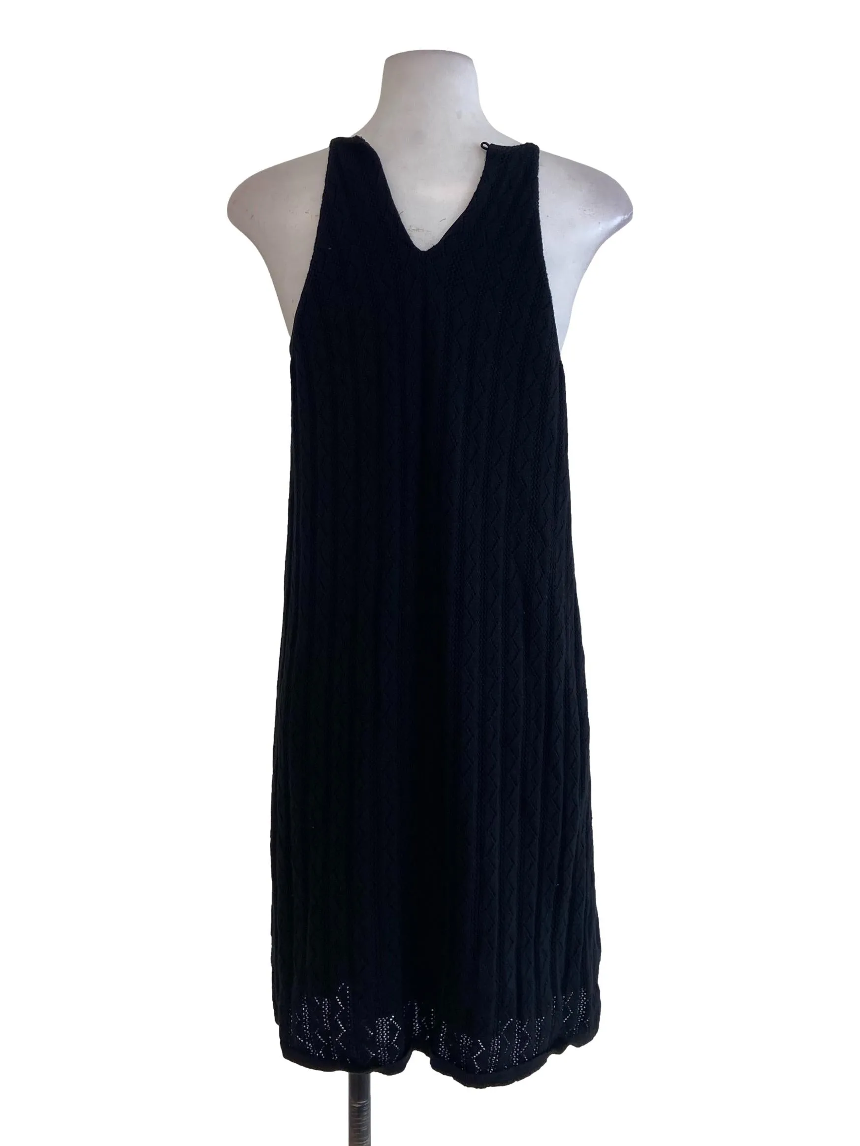Black Lace Spaghetti Strap Slip Dress LB
