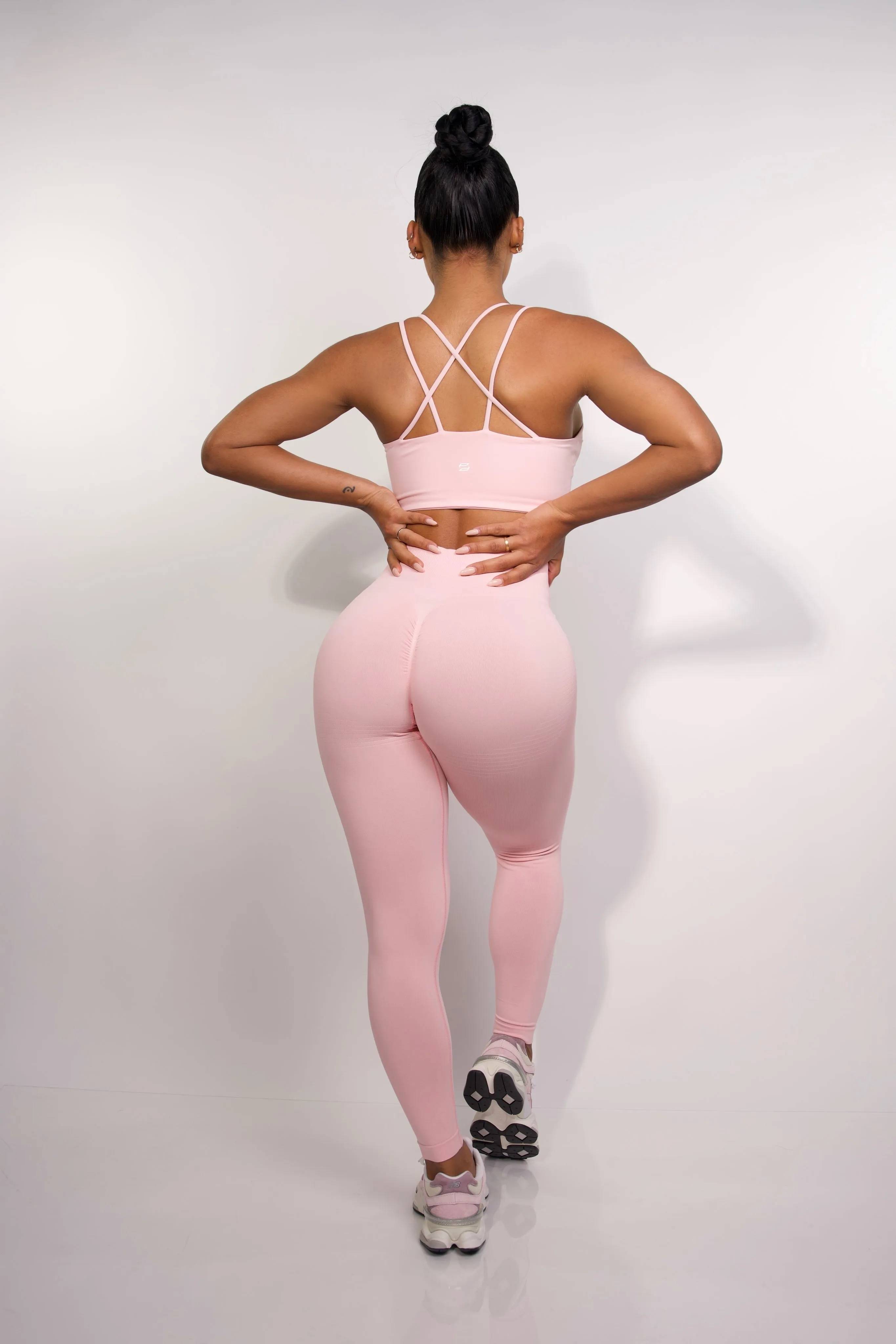 Blush Sports Bra