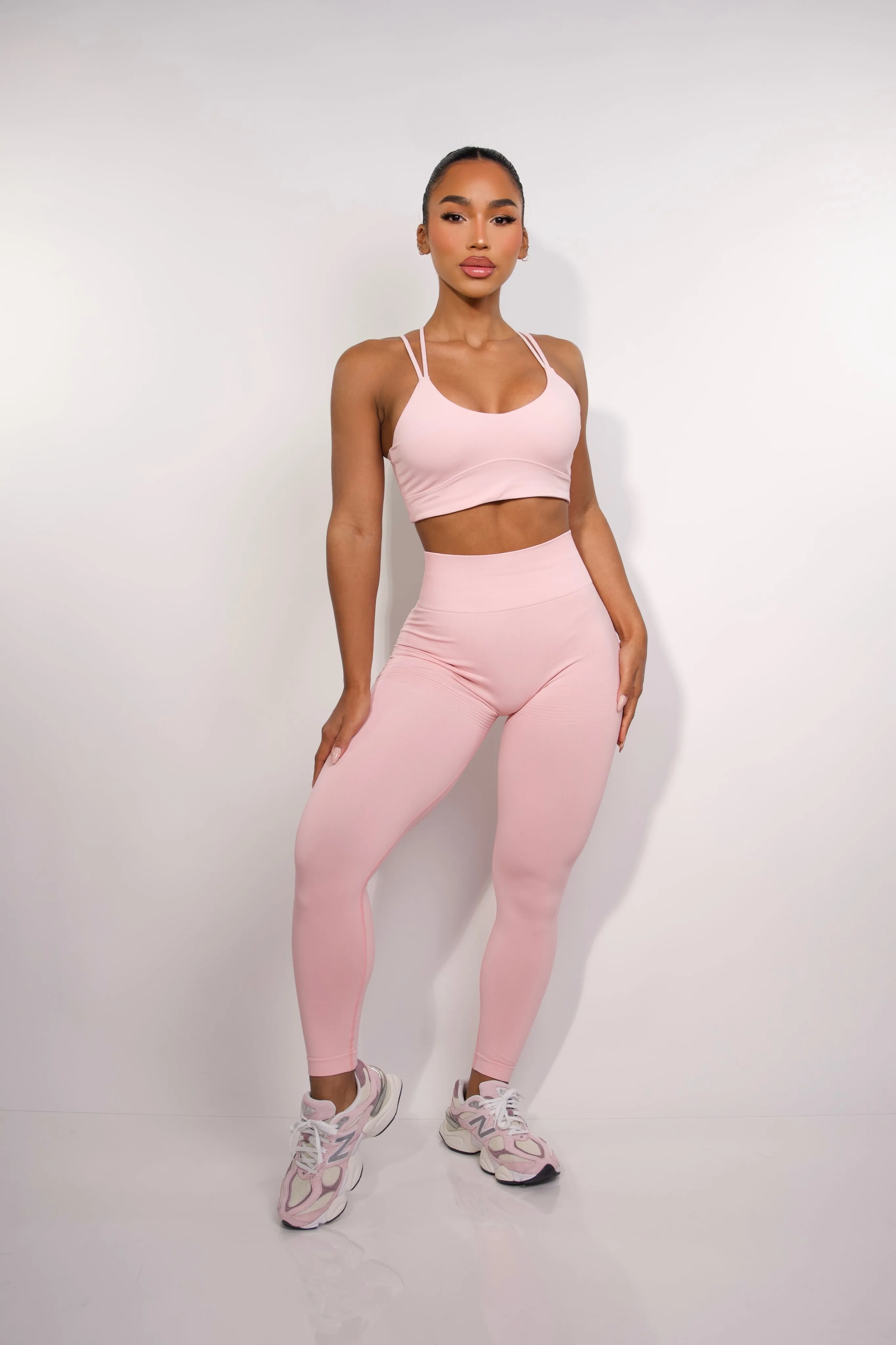 Blush Sports Bra