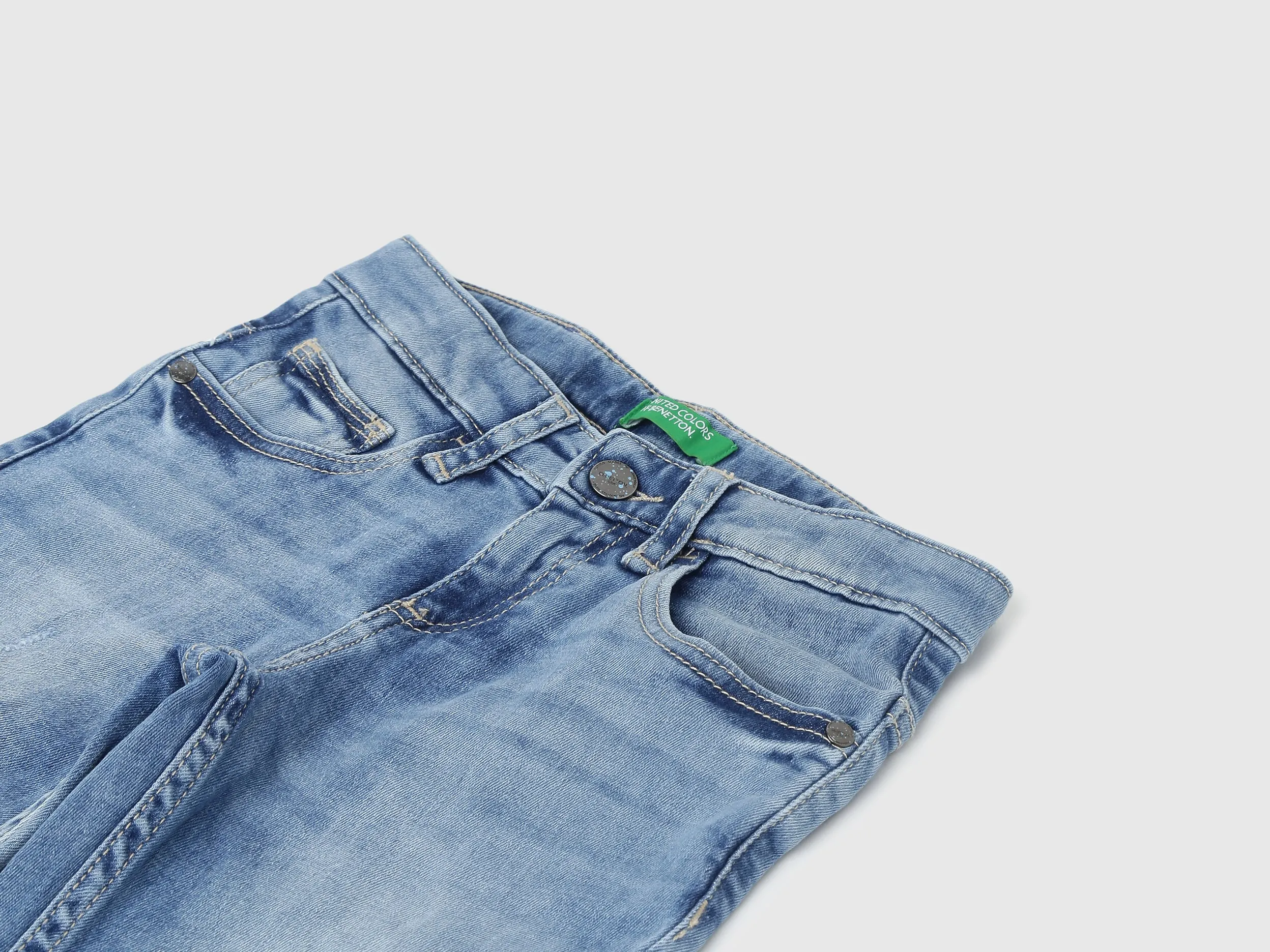 Boys Solid Slim Fit Jeans