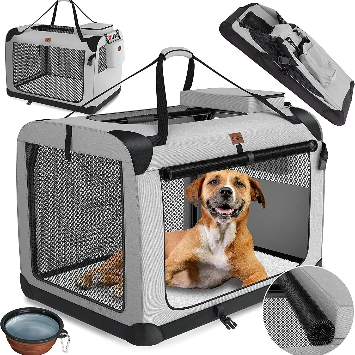Breathable Pet Travel Cage