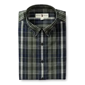 Bruing Plaid Cotton Slub Sport Shirt