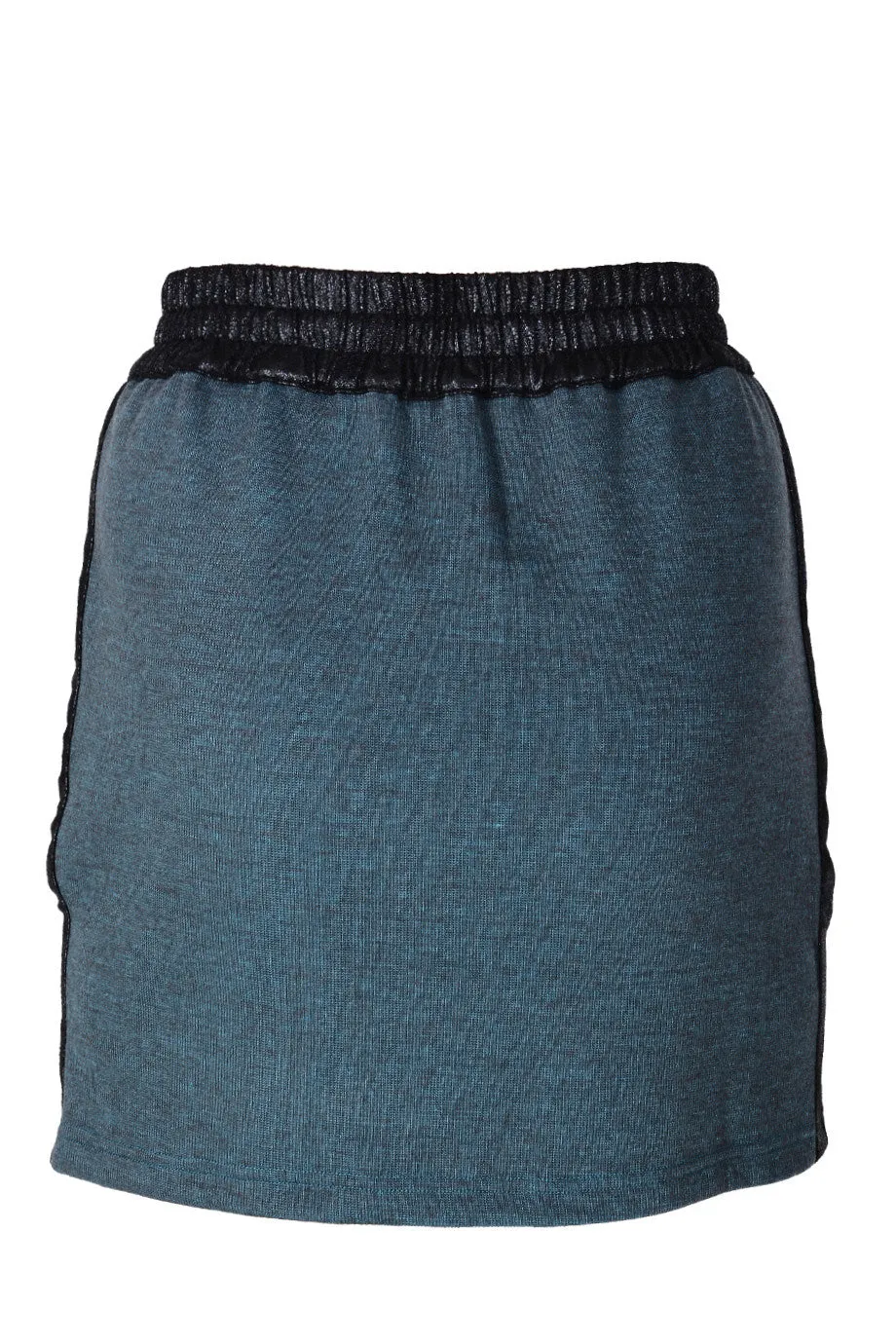 C BLOCK PIA Petrol Elastic Drawstring Skirt