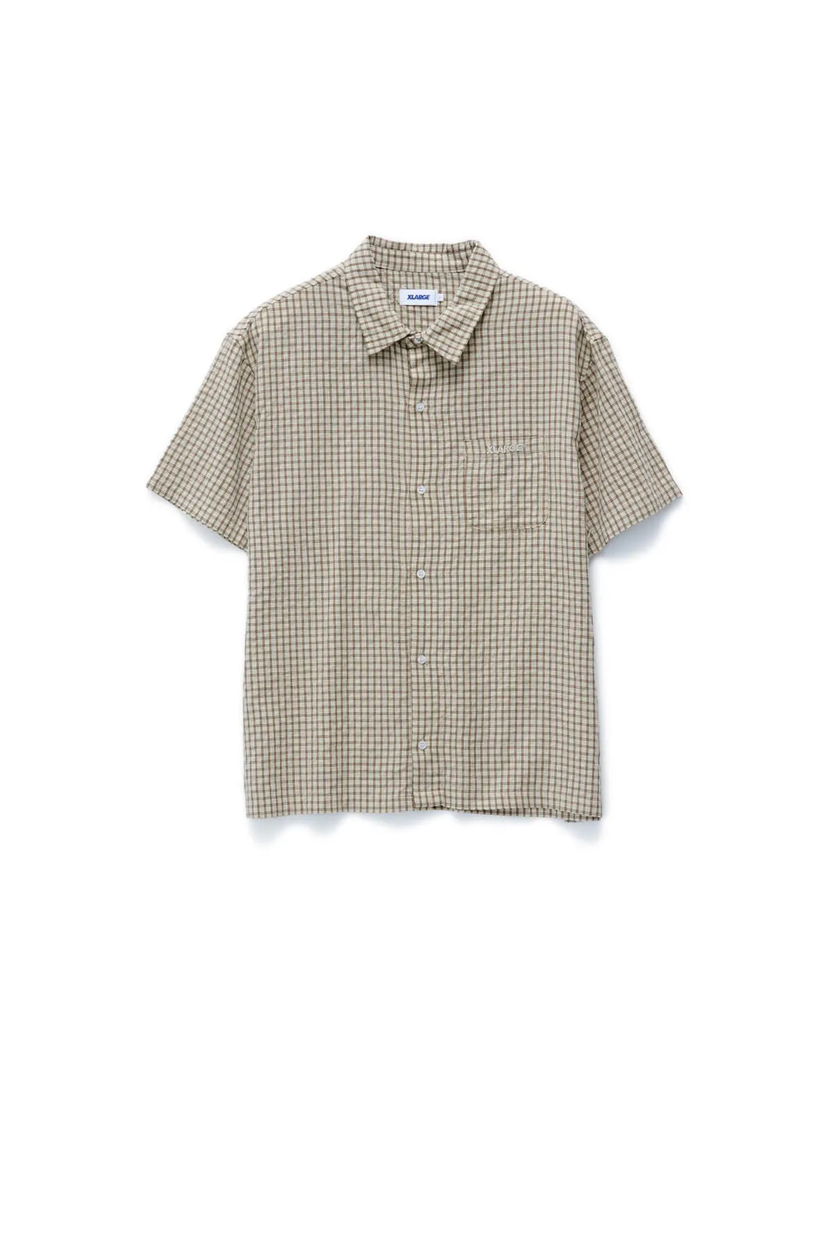 CAB CHECK SHIRT - TAN