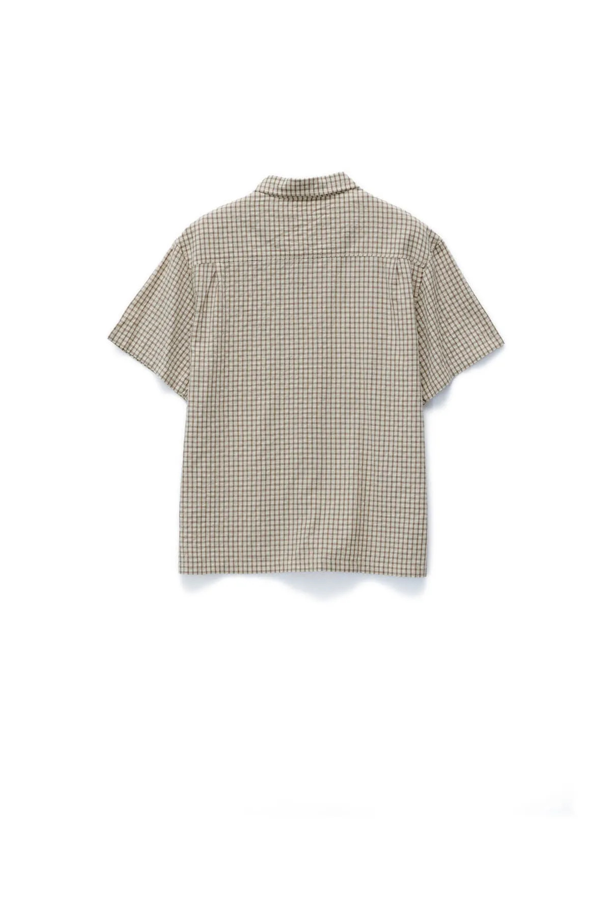 CAB CHECK SHIRT - TAN
