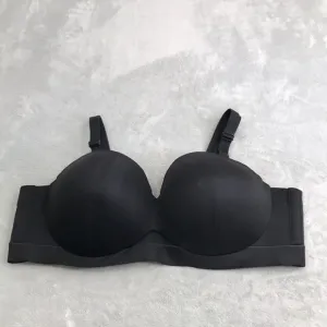Cacique Comfort Bliss Strapless Black Bra Size 42C