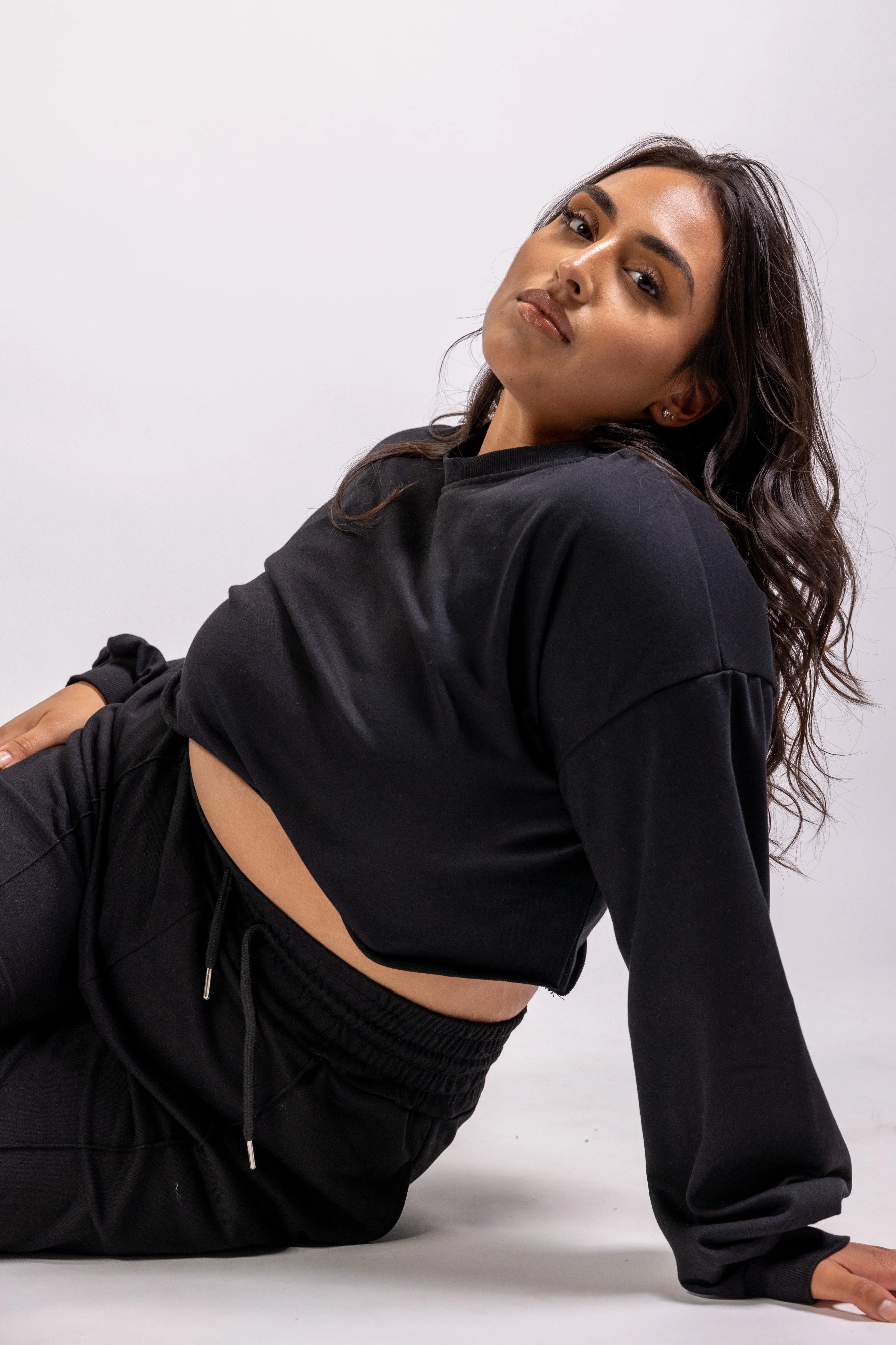 CAIRO CROP CREWNECK