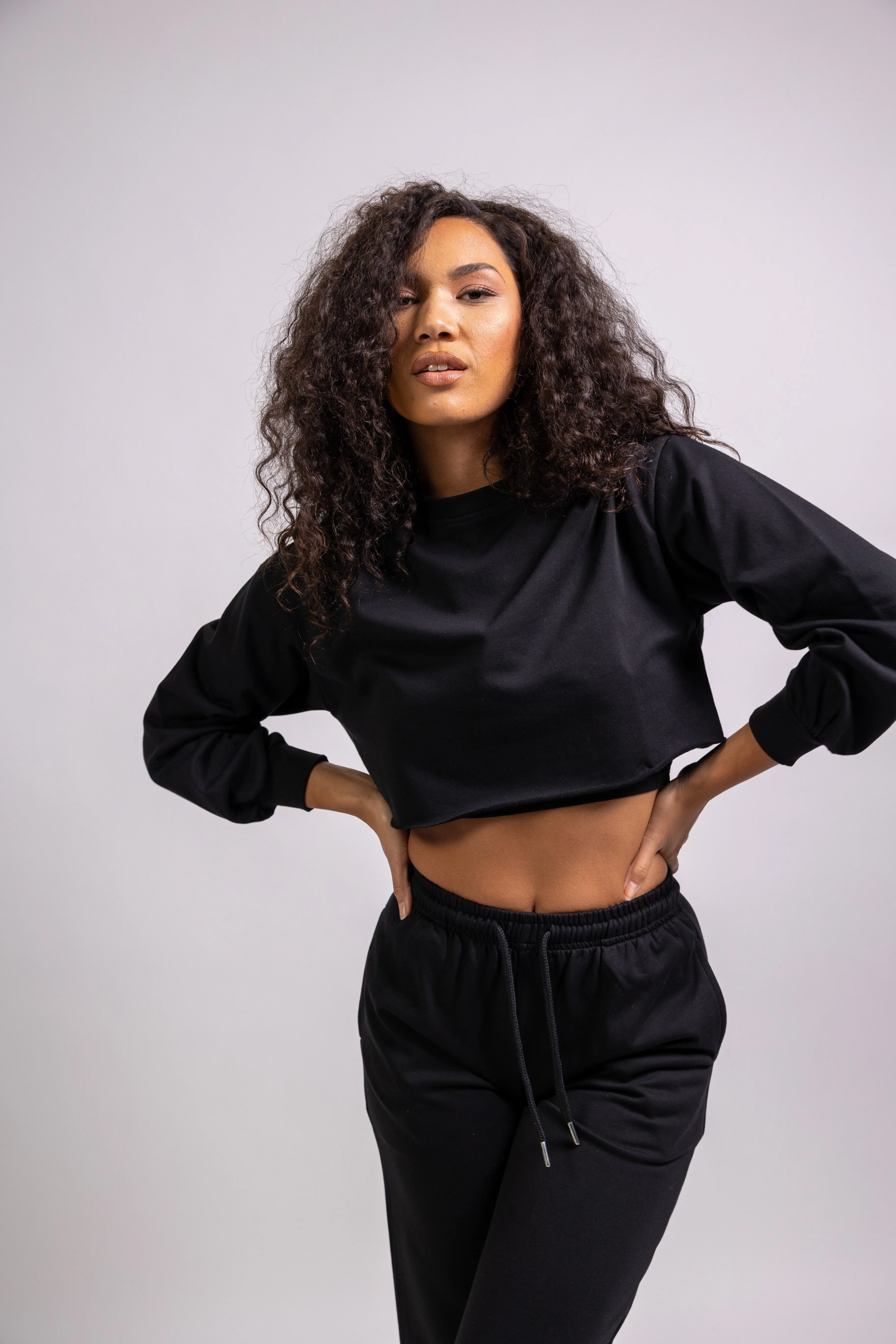 CAIRO CROP CREWNECK