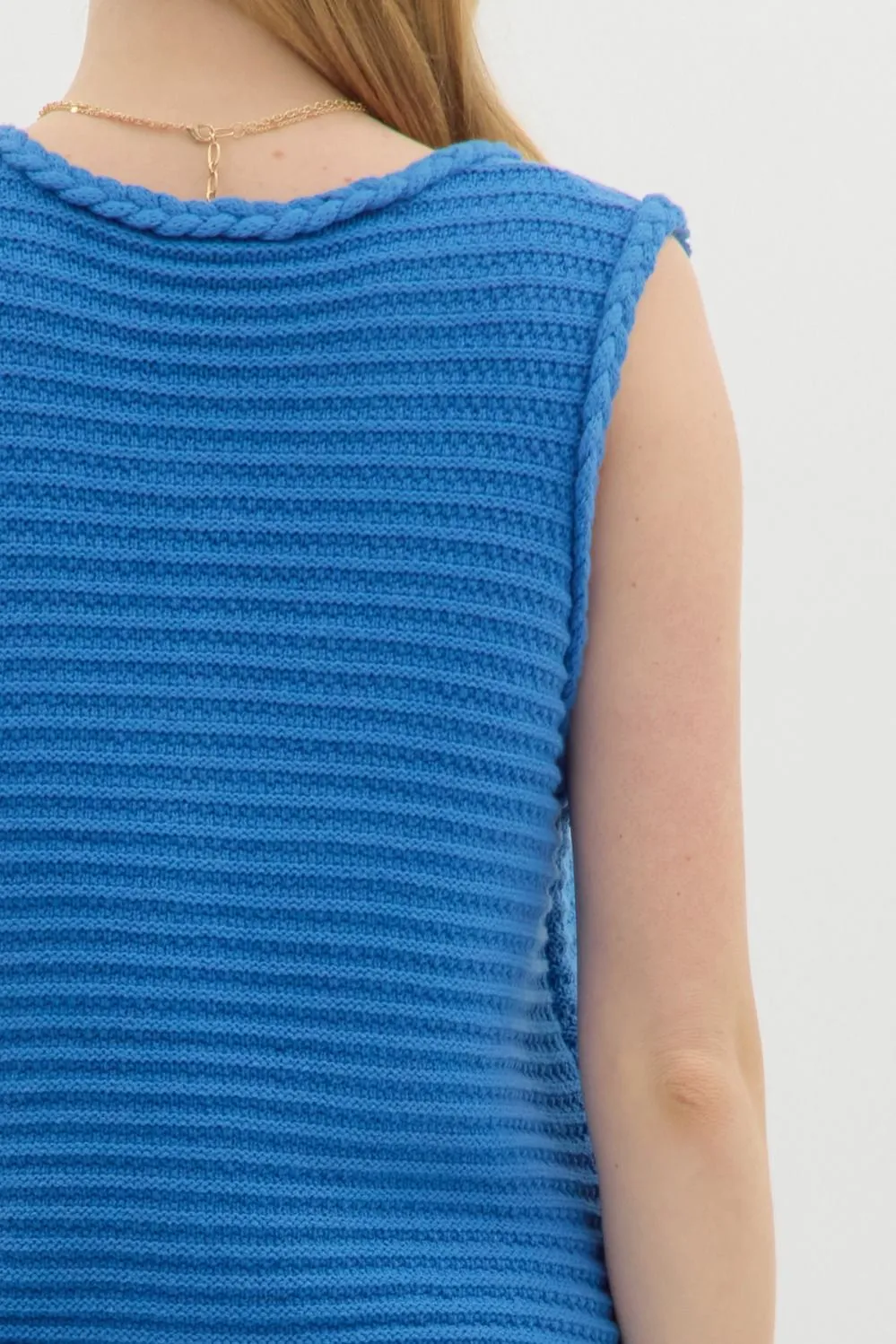Casual Friday Solid Sweater Knit Vest