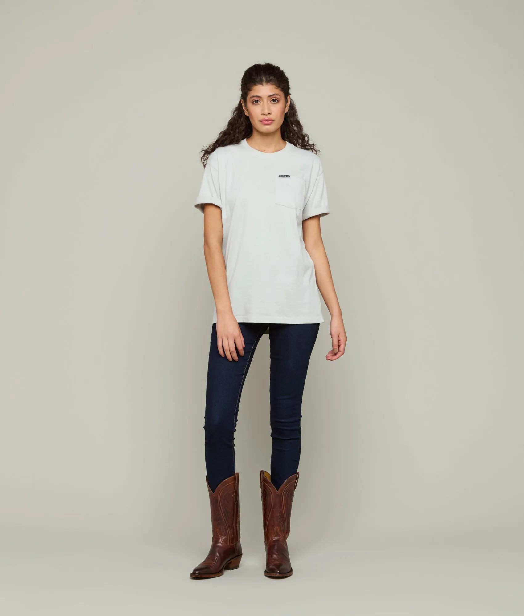 Cavalry Pocket Tee :: Silver
