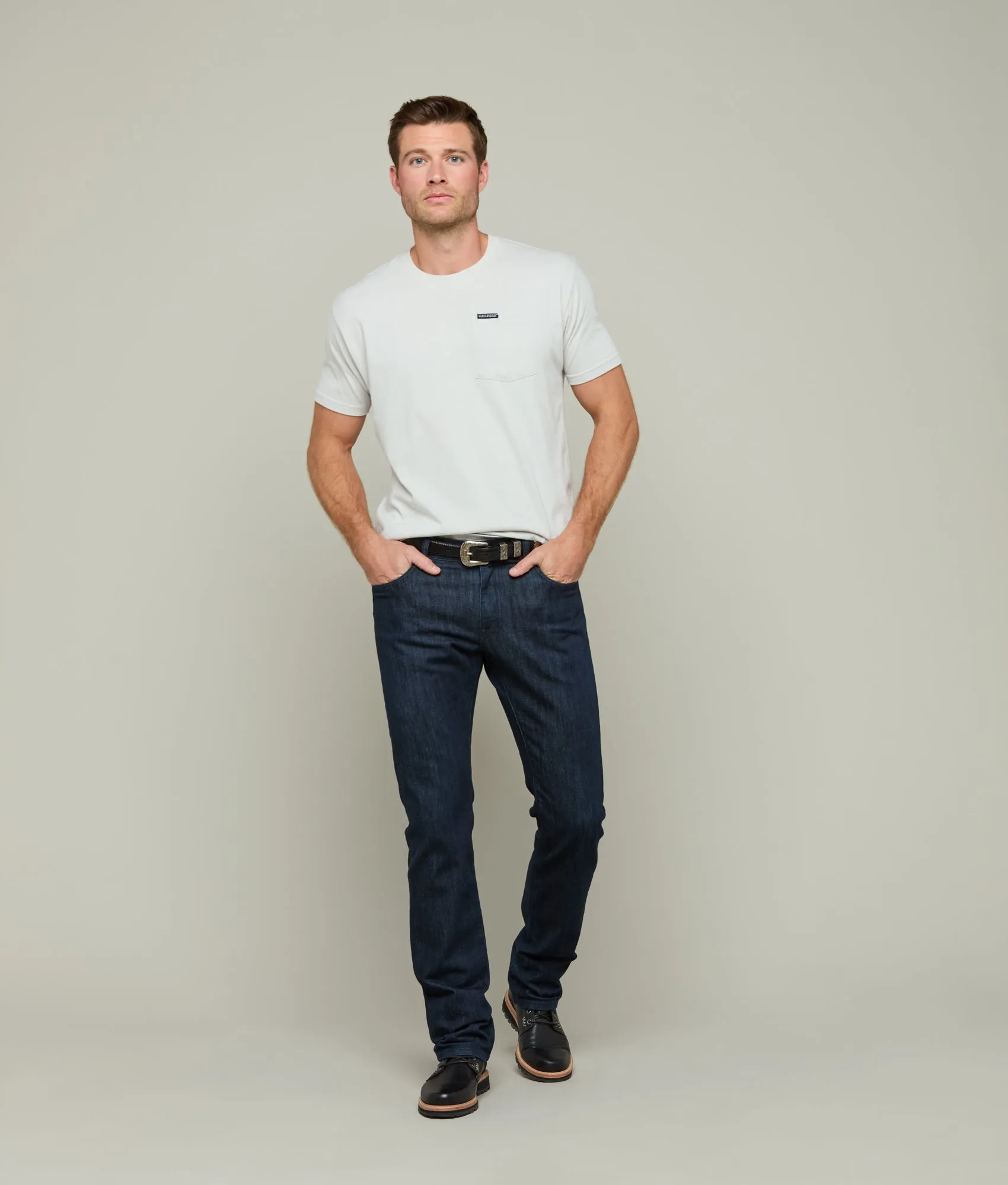 Cavalry Pocket Tee :: Silver