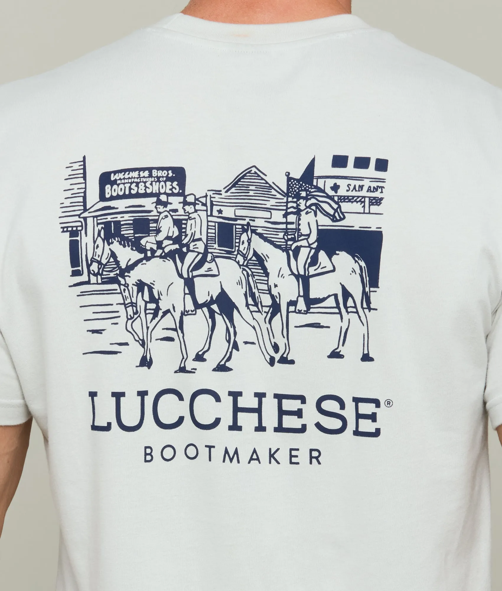 Cavalry Pocket Tee :: Silver