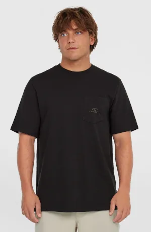 Chest Pocket T-Shirt | Black Out