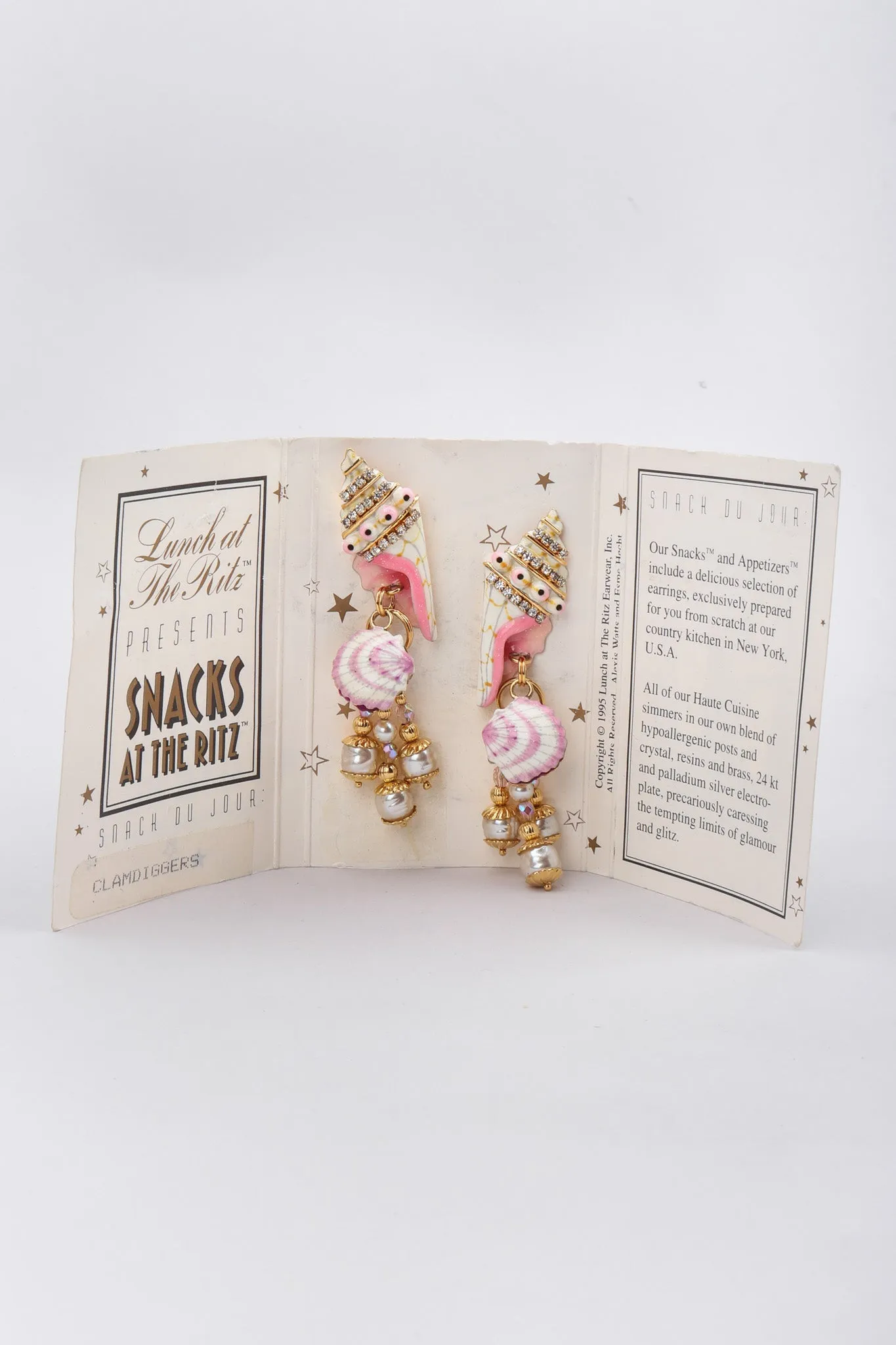 Clamdigger Shelll Earrings