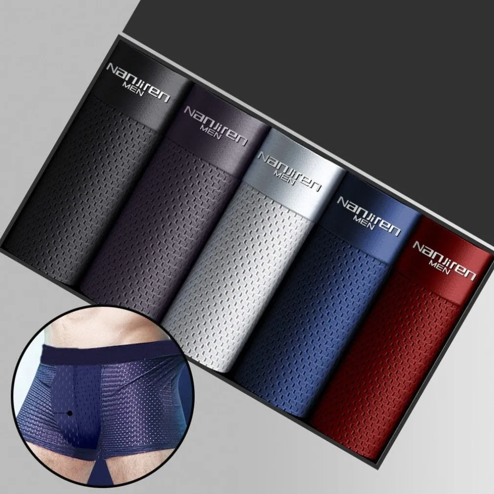 ContiNent 33 Panties Man Undrewear Boxershorts Men Boxer Men Ropa Interior Hombre Calzoncillos Breathable Hombre Bamboo Hole Large Size