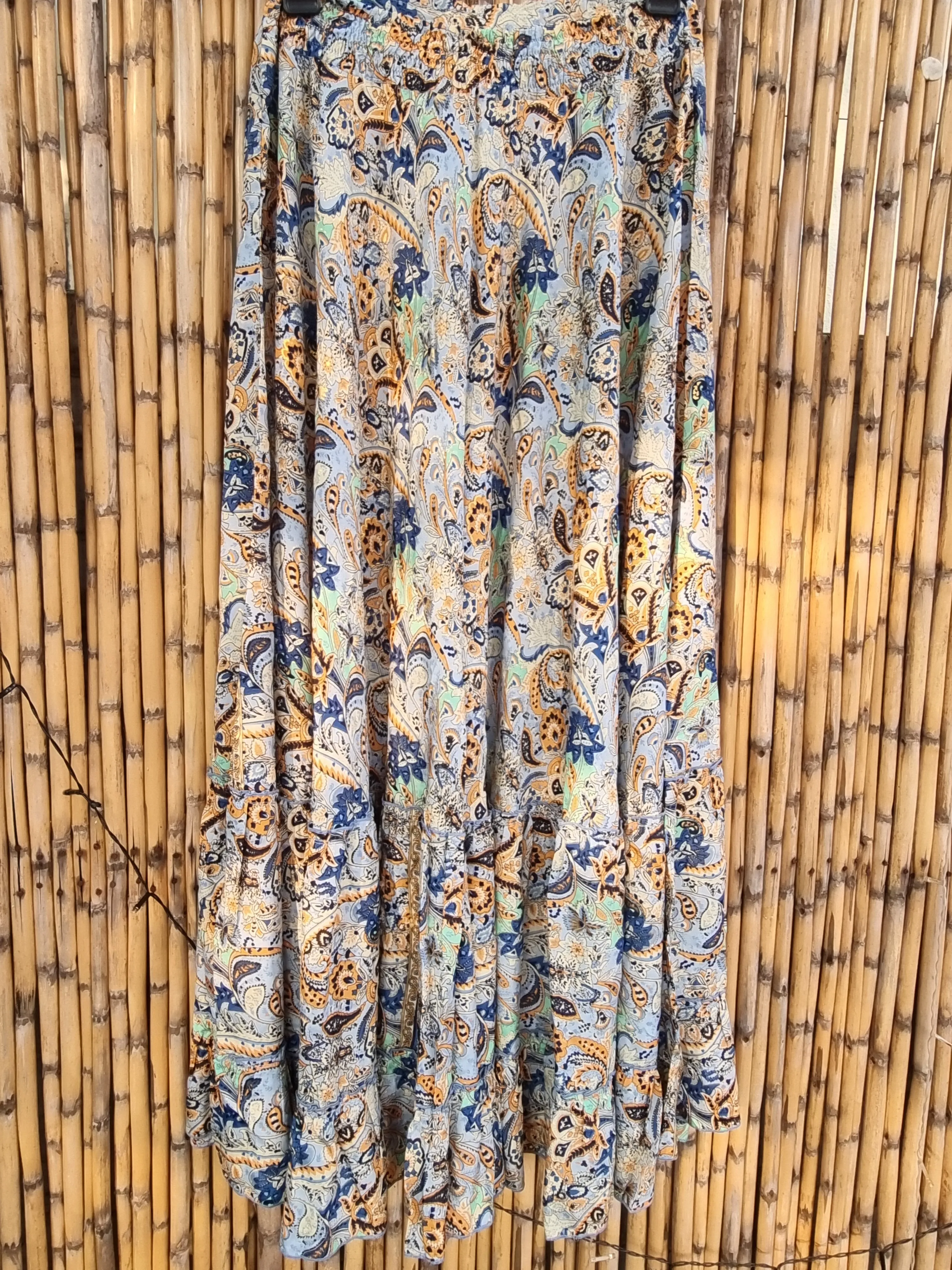 Coral Reef Silk Skirt
