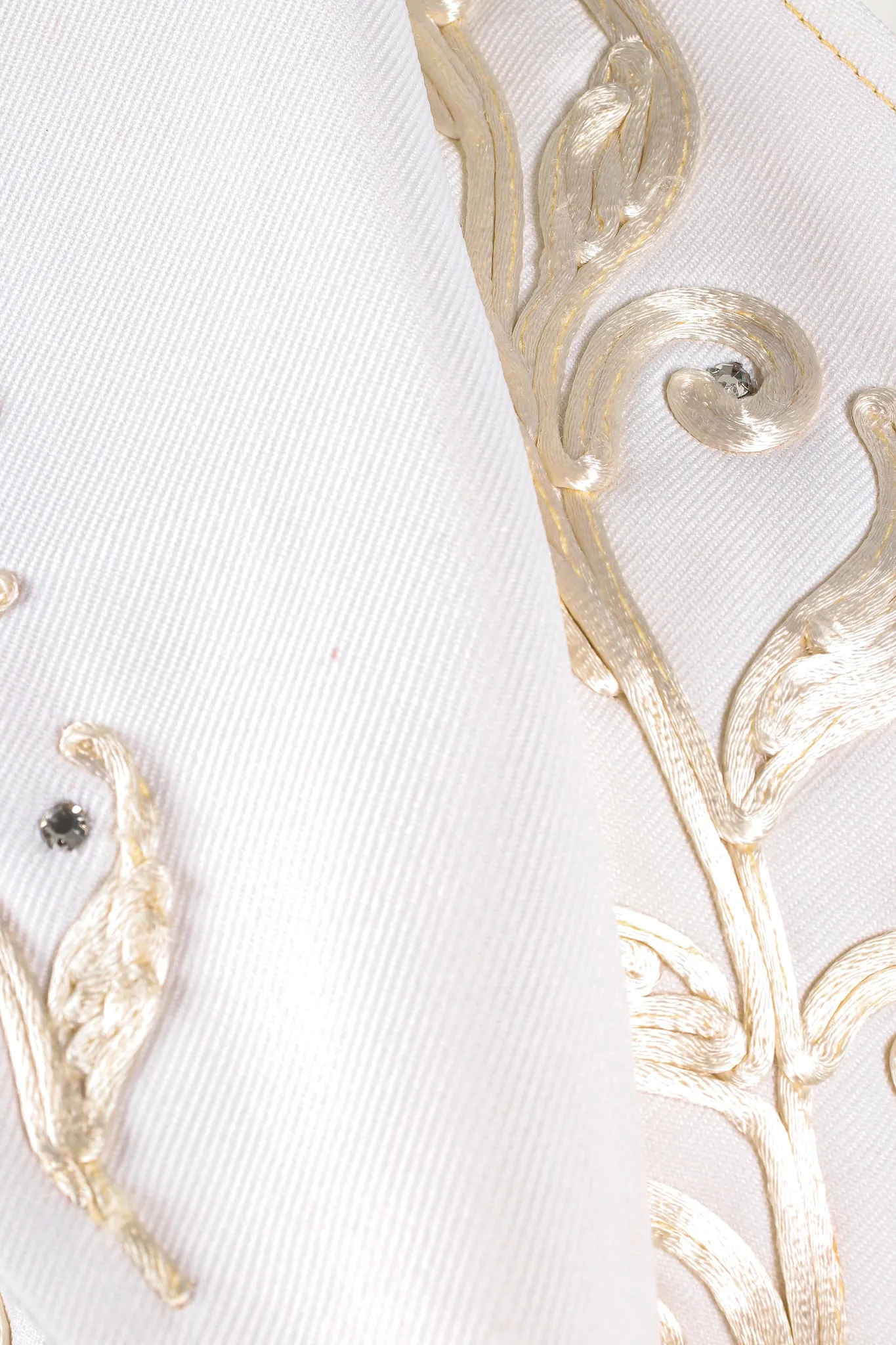 Cord Embroidered 3-Piece Suit