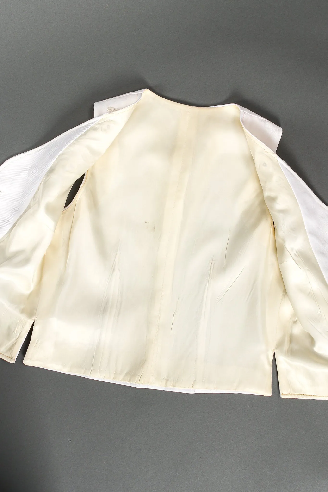 Cord Embroidered 3-Piece Suit