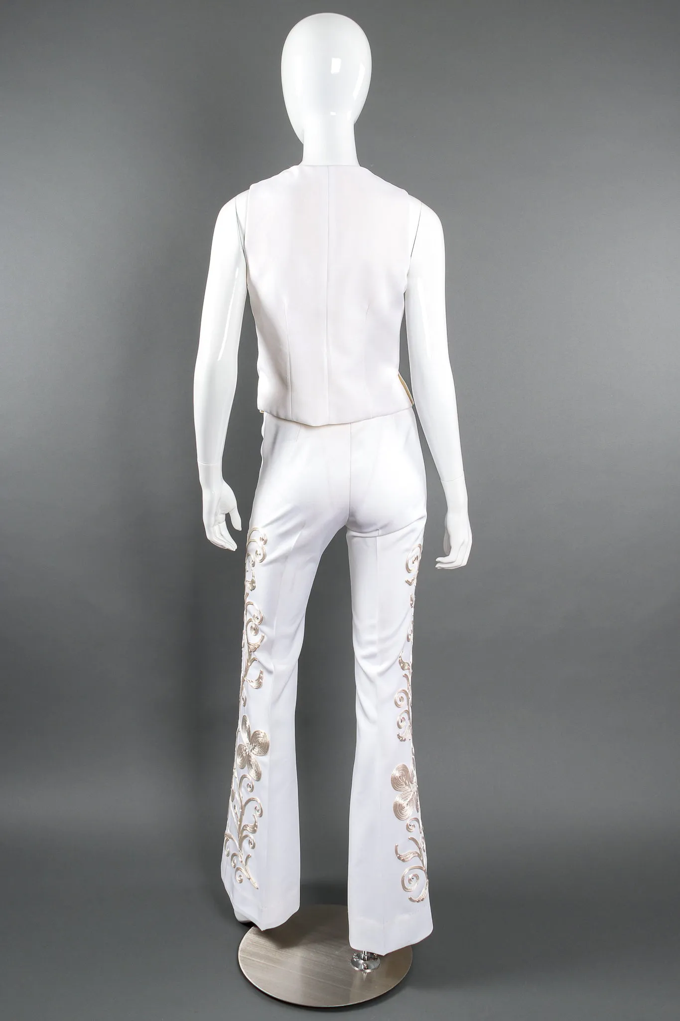 Cord Embroidered 3-Piece Suit