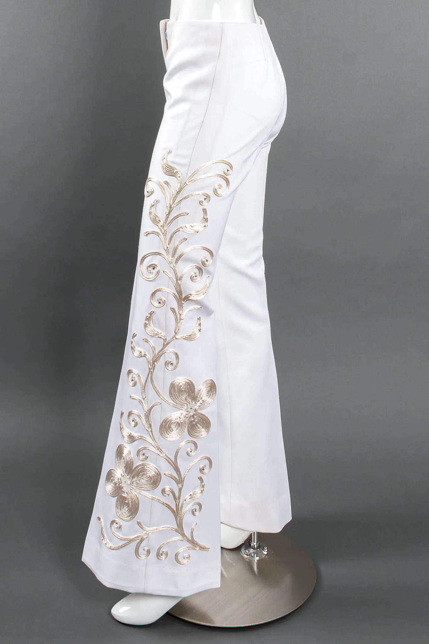 Cord Embroidered 3-Piece Suit