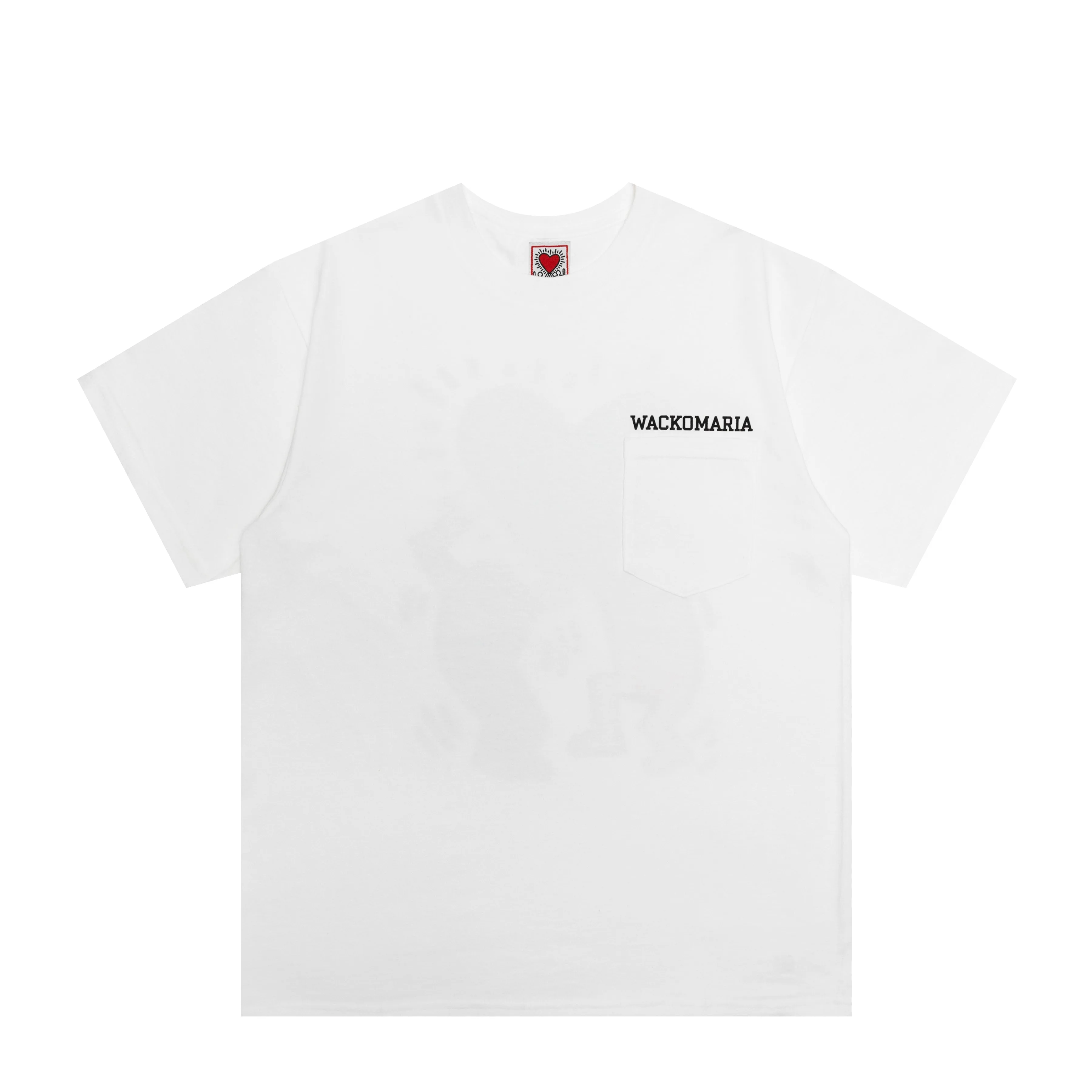 CREW NECK POCKET T-SHIRT ( TYPE-2 ) / KEITH HARING