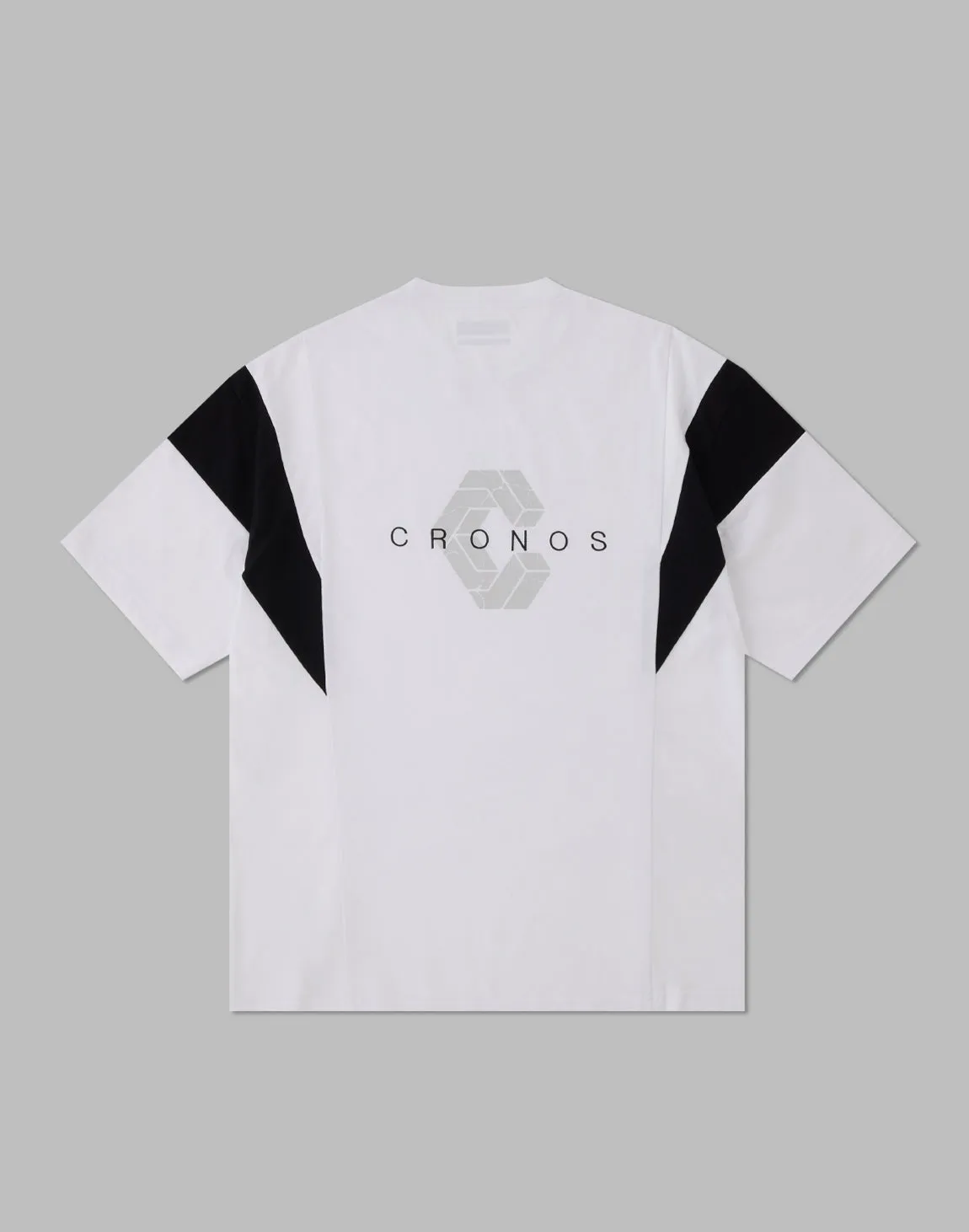 CRONOS BACK LOGO OVERSIZE T-SHIRTS【WHITE】