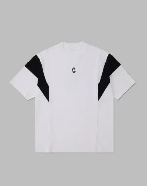 CRONOS BACK LOGO OVERSIZE T-SHIRTS【WHITE】
